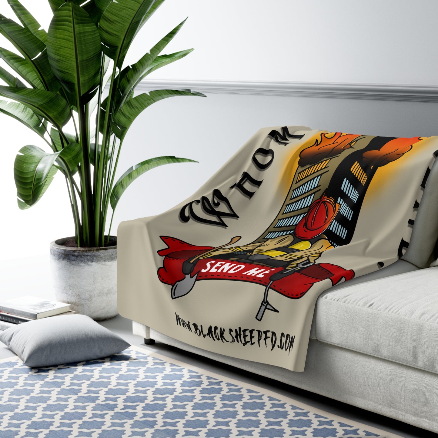 'Send Me' Isaiah 6:8 Station Blanket