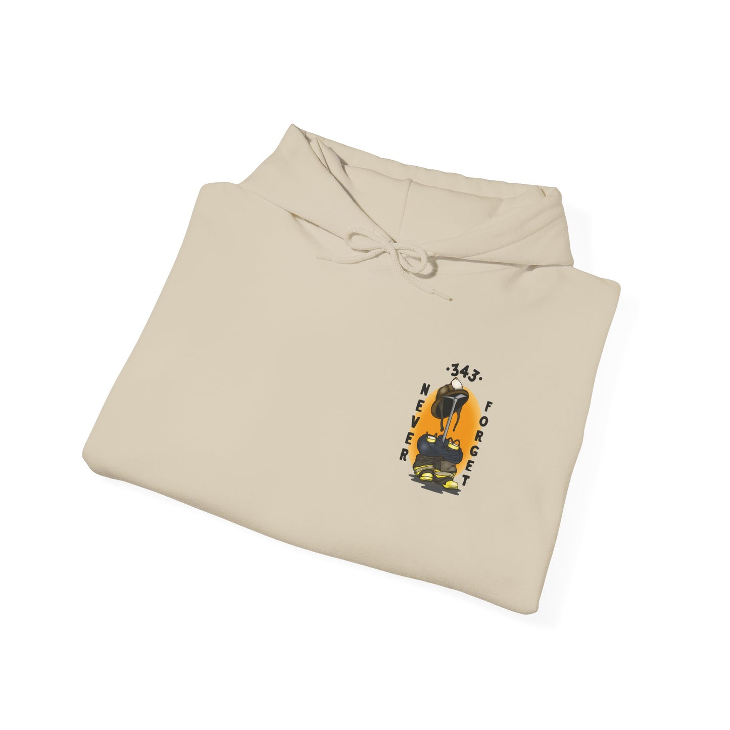 Never Forget Hoodie — Memorial 9/11 Pullover