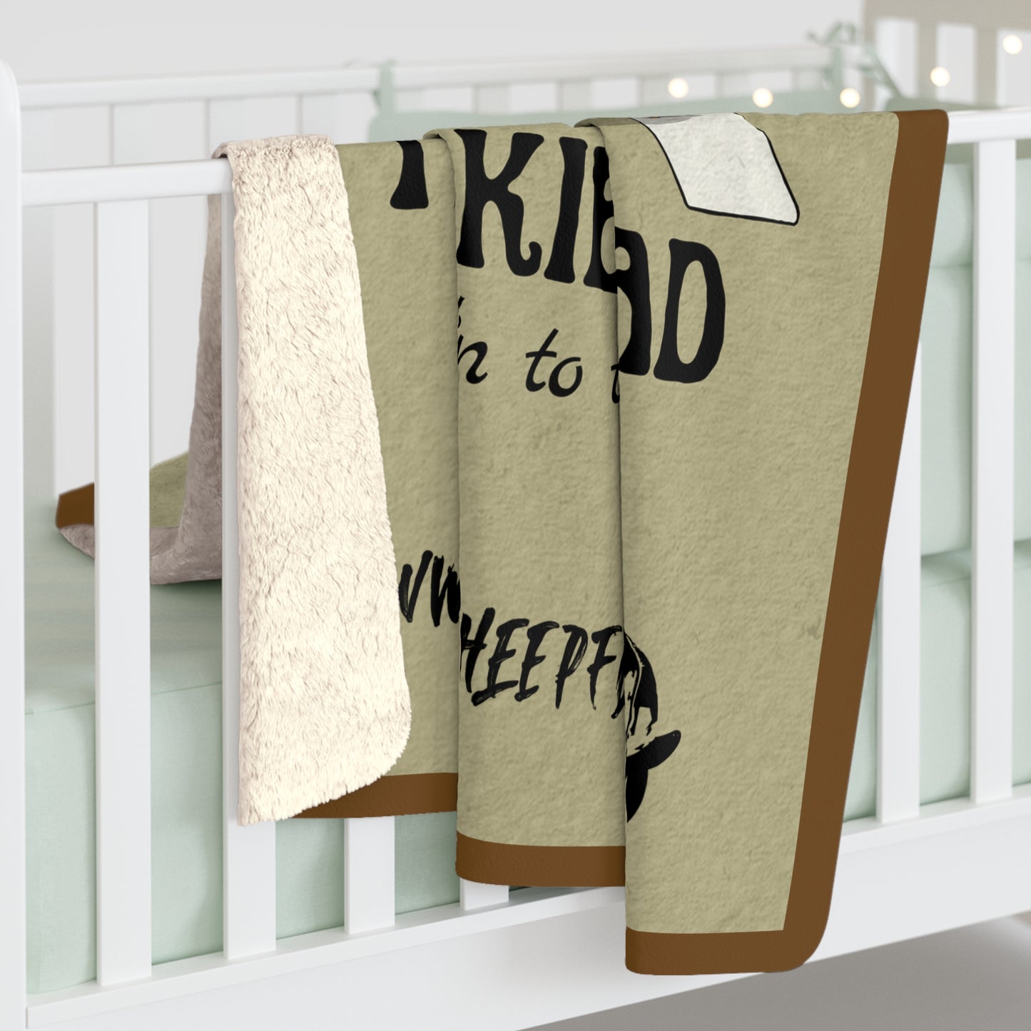 "Truckie Road" Sherpa Station Blanket