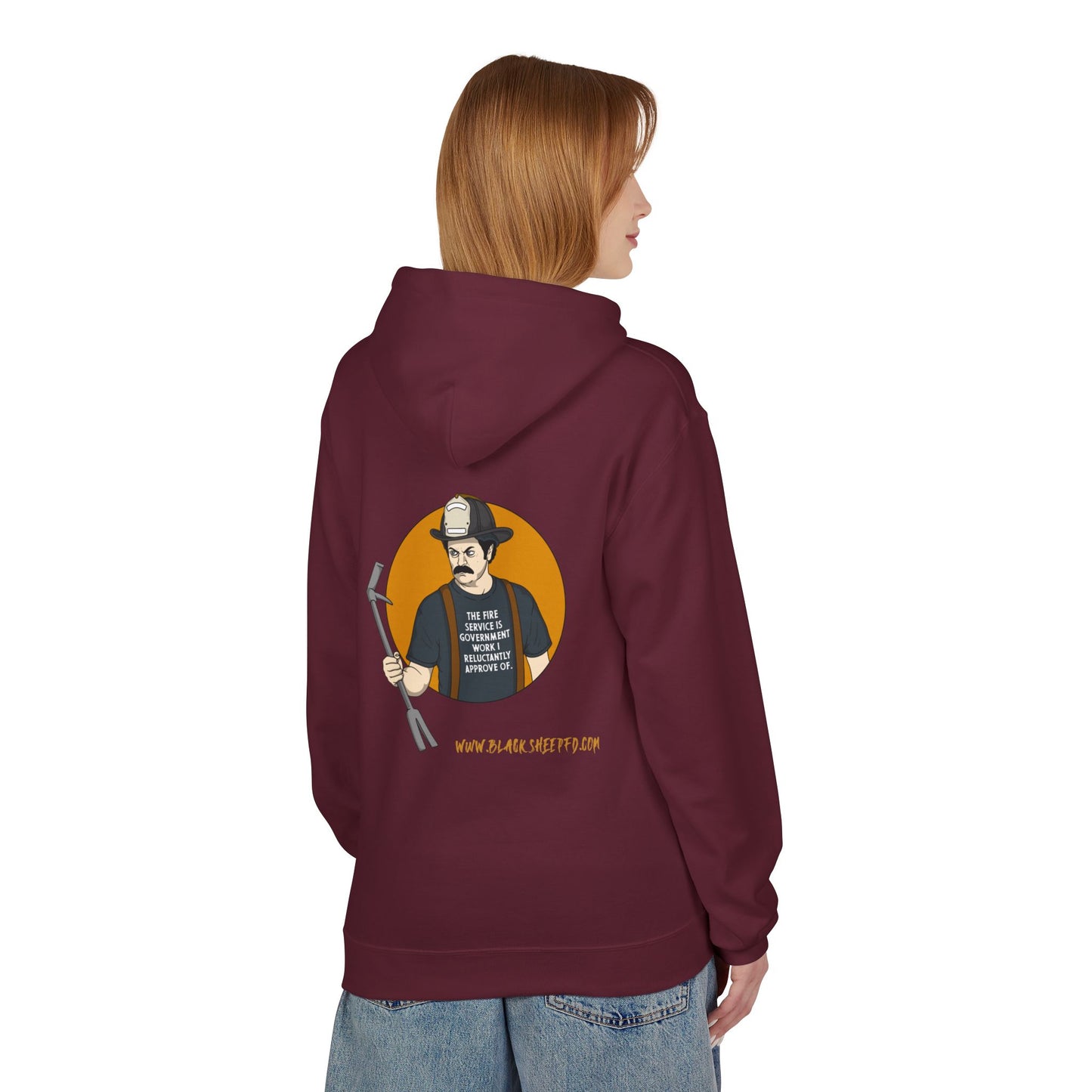 "Reluctantly Approved" Crew Hoodie