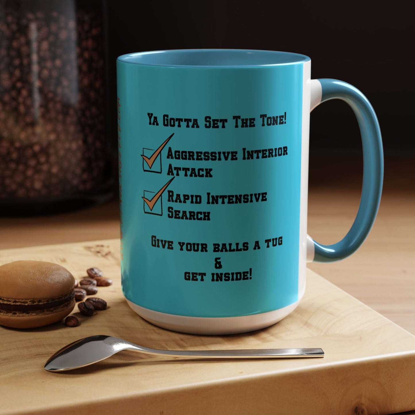 Sudbury FD – “Ya Gotta Set The Tone!” Coffee Mug