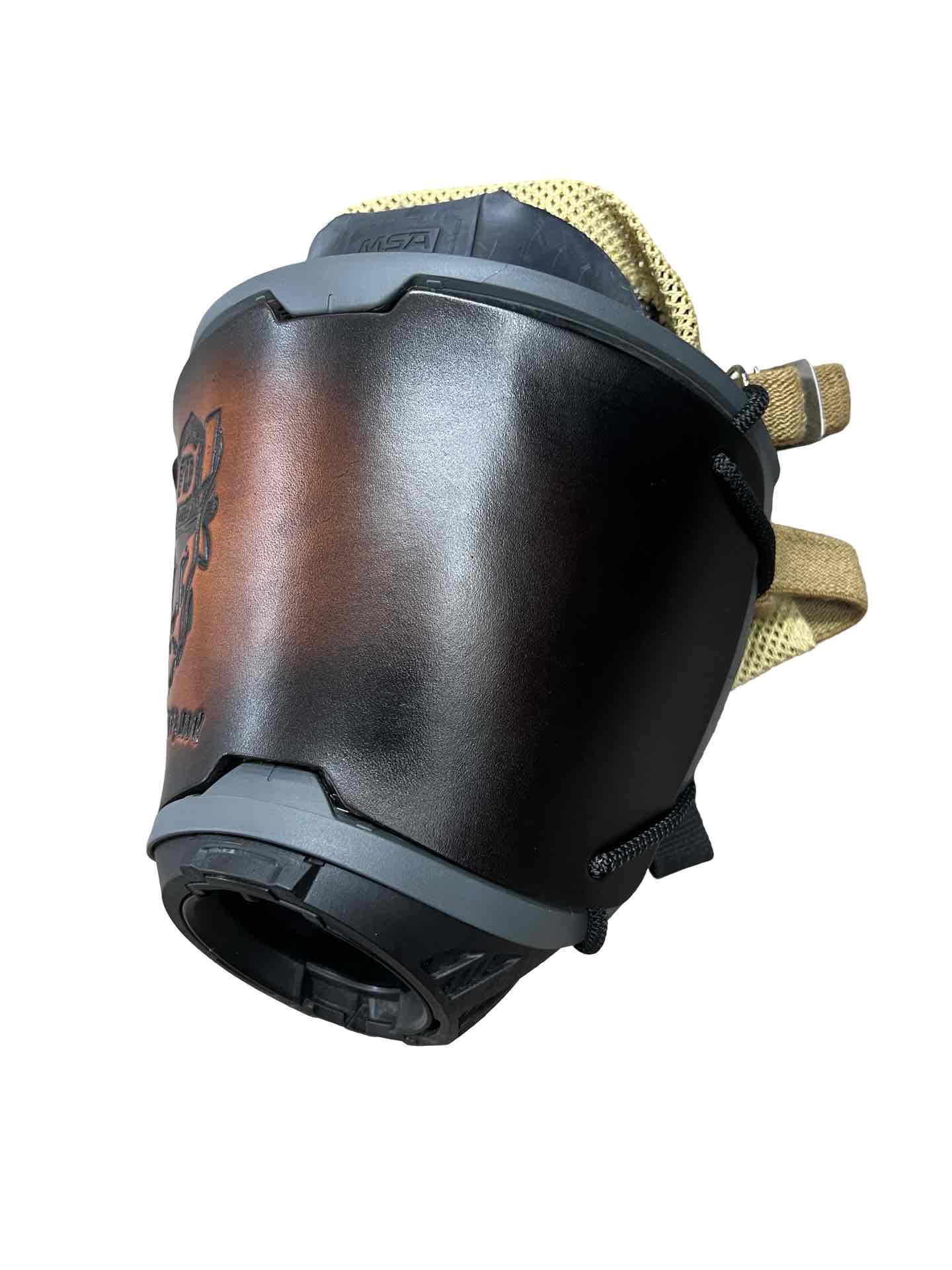 G1 SCBA Lens Shield - Black Sheep FD Brand Stamped