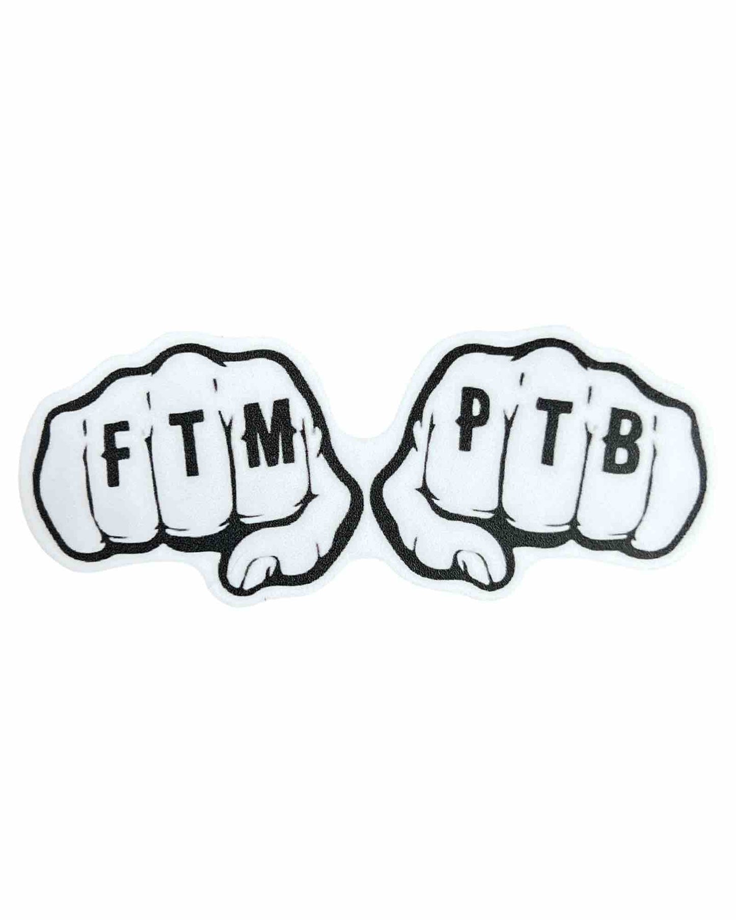 FTM PTB Double Fist Sticker (Version 2)