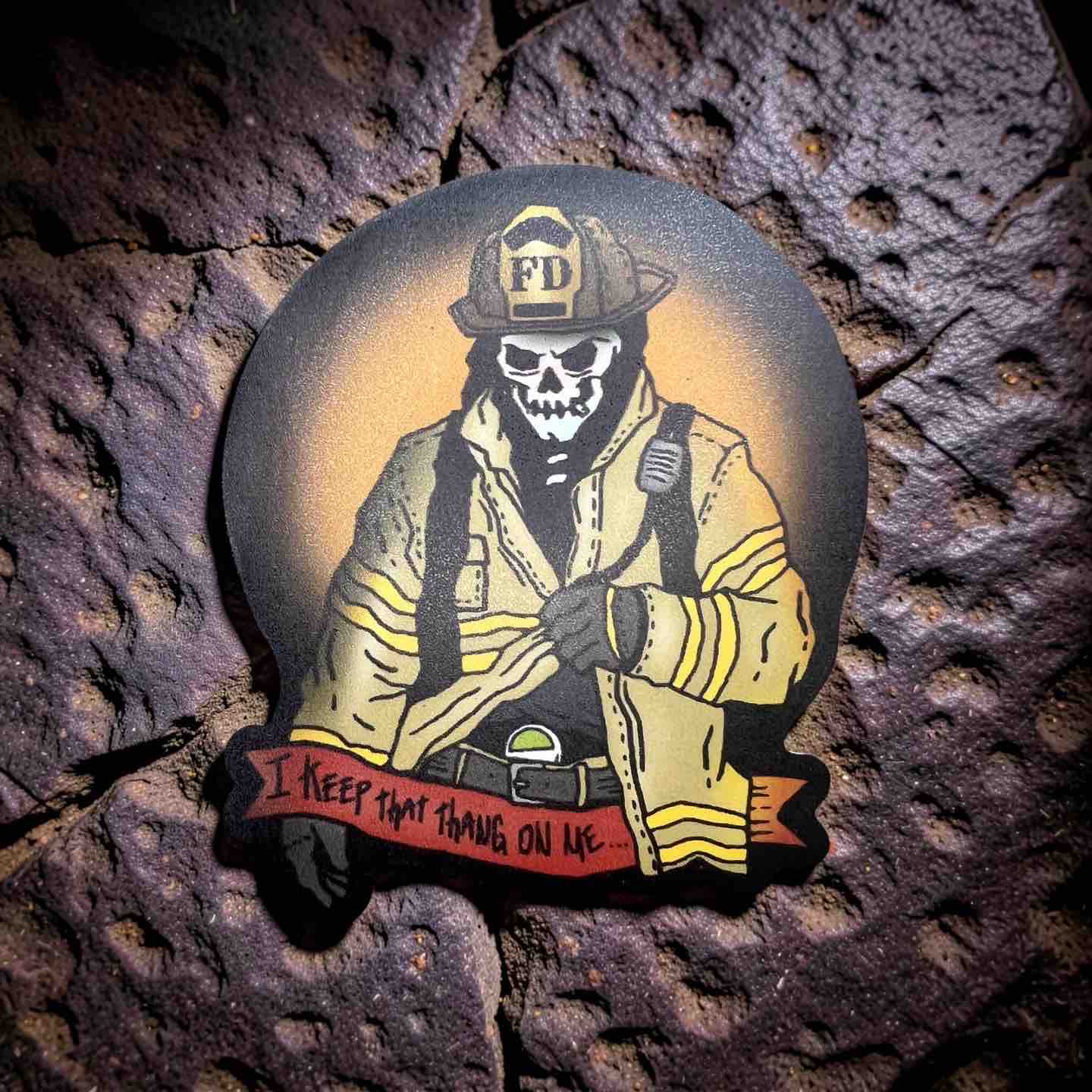"I Keep That Thing On Me" Sticker