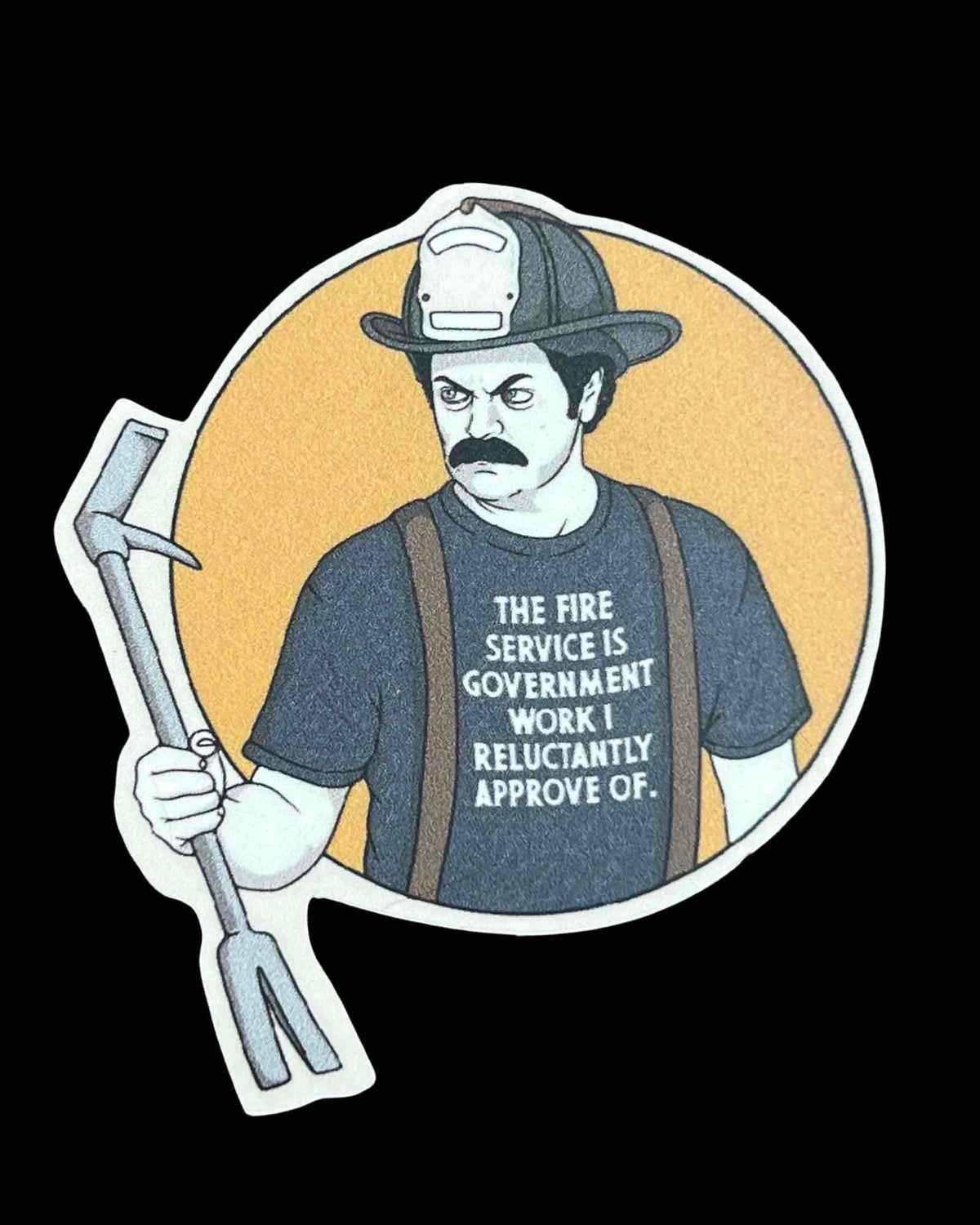 "Reluctantly Approved" Sticker