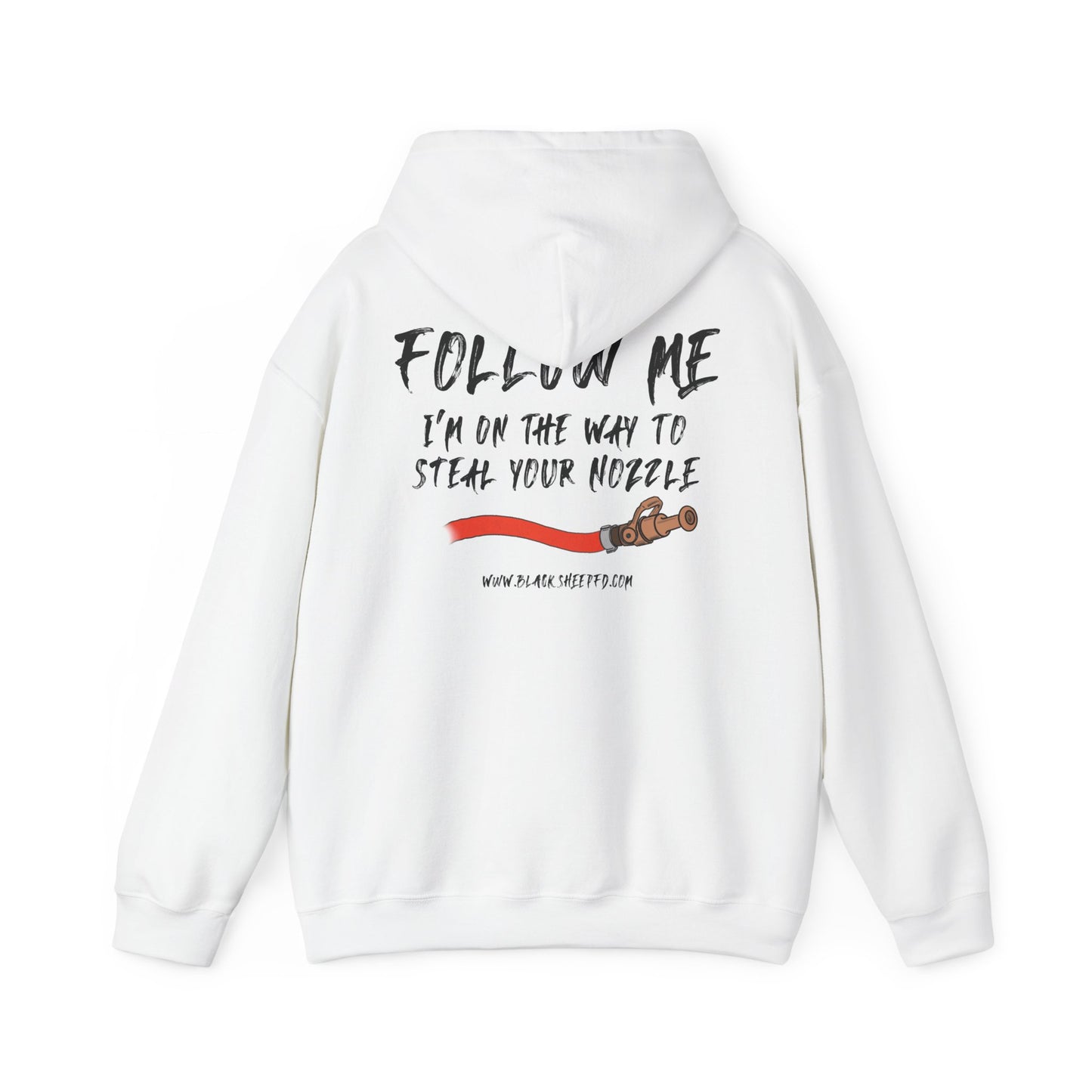 Follow Me Nozzle Steal - Black Sheep FD Hoodie