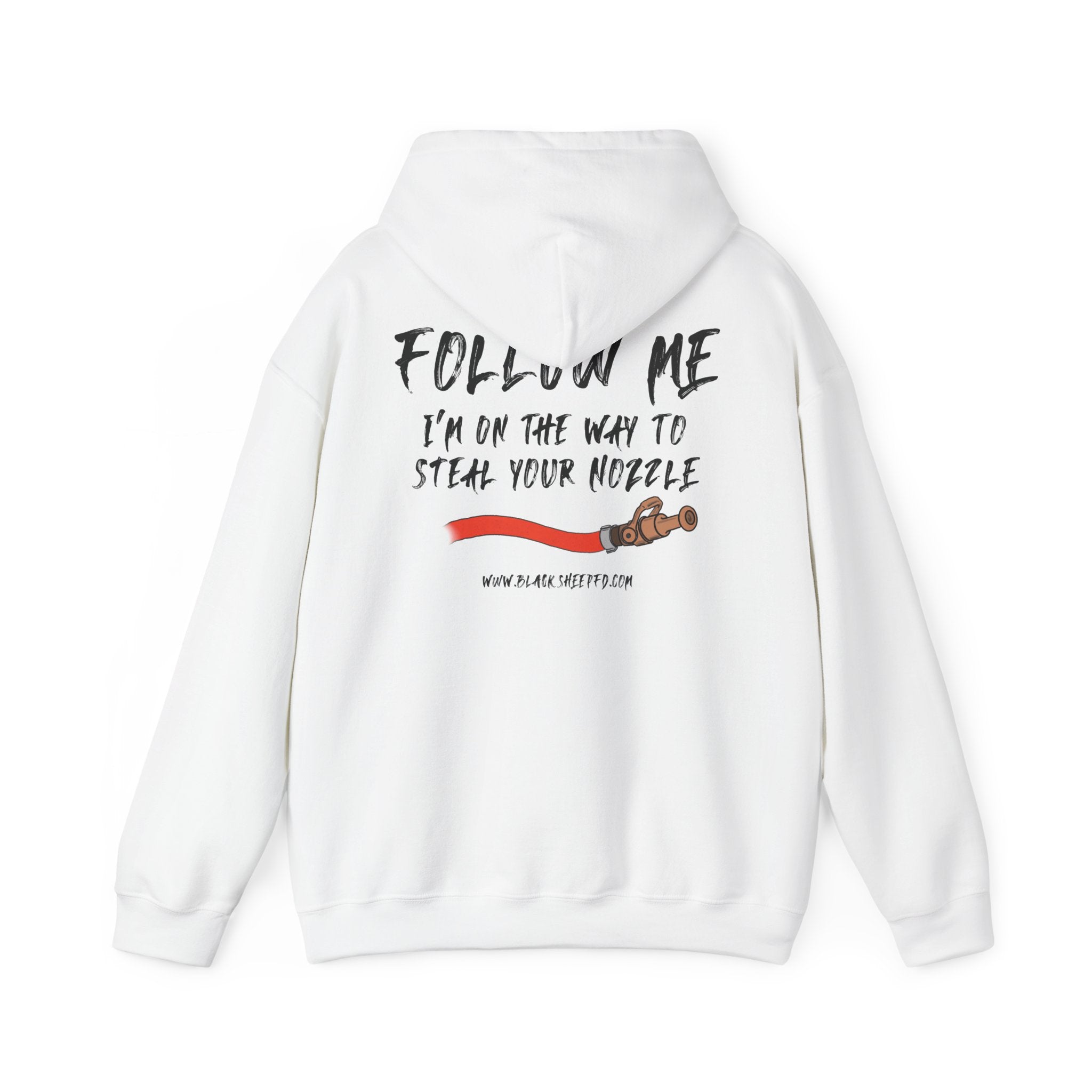 Follow Me Nozzle Steal - Black Sheep FD Hoodie