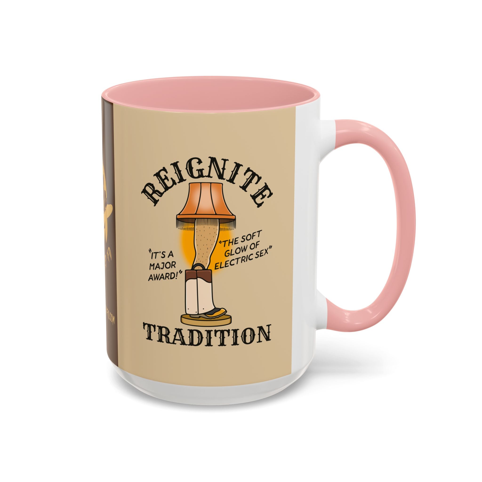 Christmas Lamp Coffee Mug - Reignite Tradition Design
