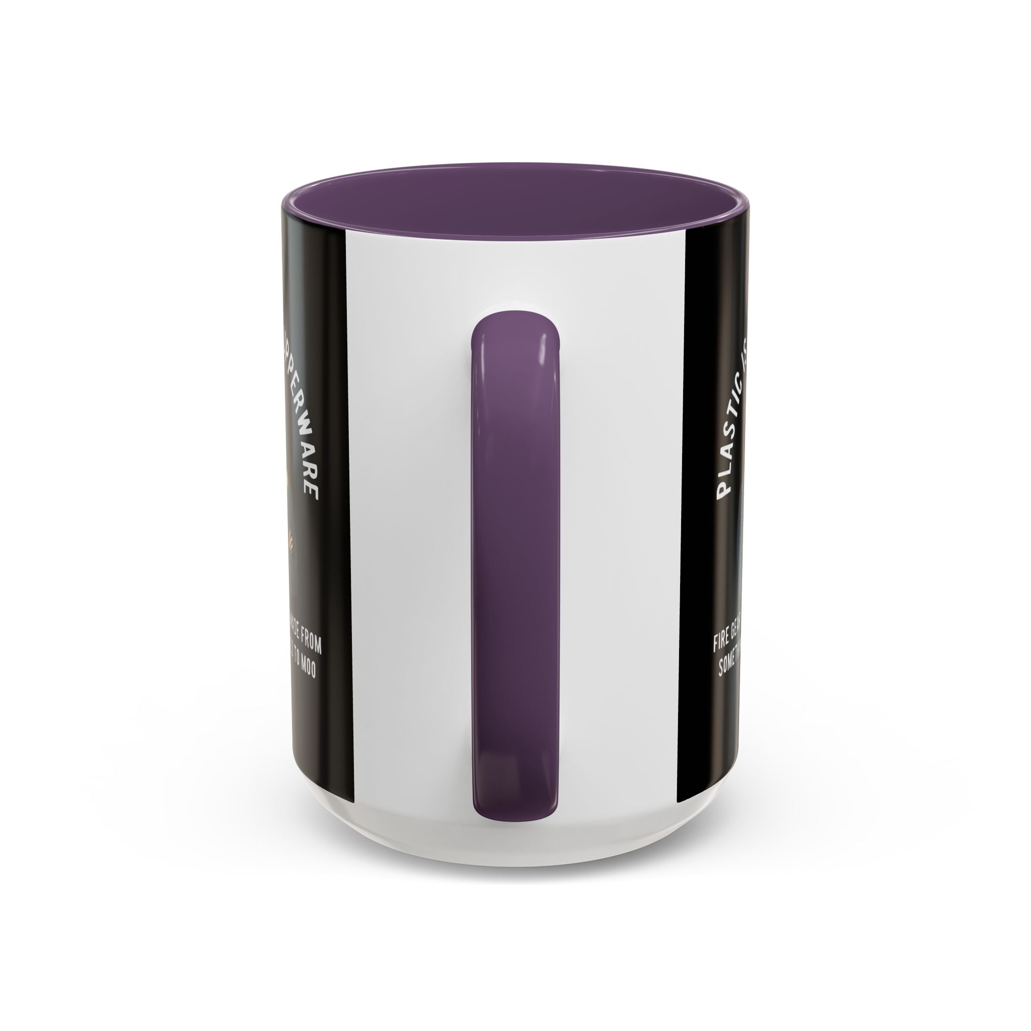 Black Sheep "Plastic Is For Tupperware" Premo Artwork Coffee Mug