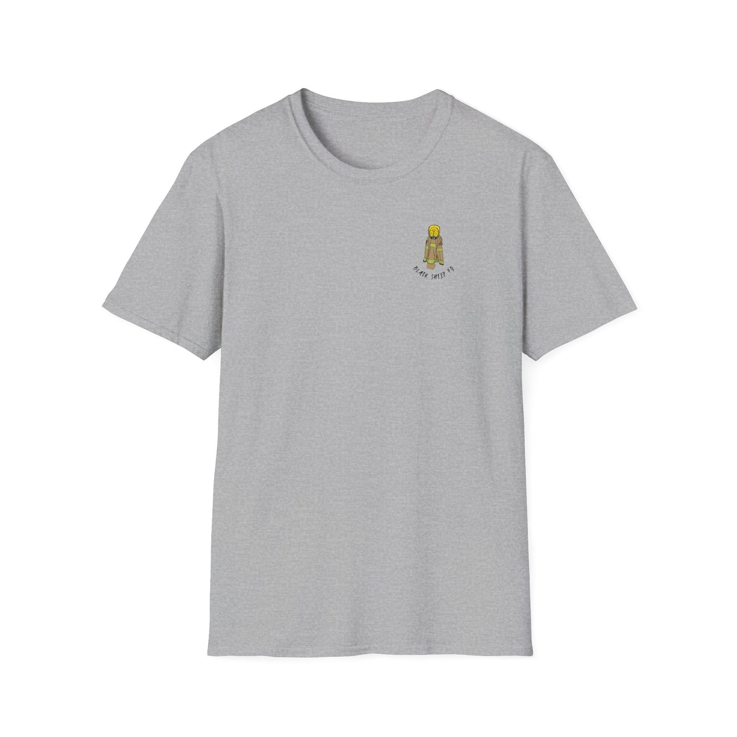 Bold Retired Fireman - Old Tired Man Graphic Tee