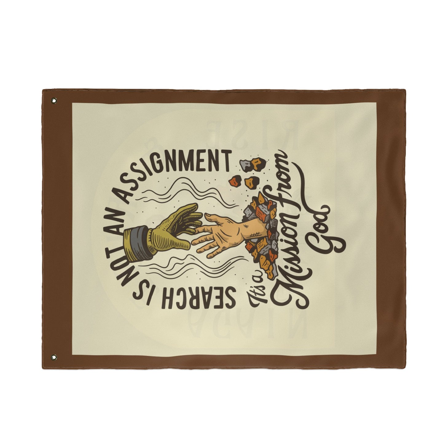 "More Than An Assignment" / "Rise & Rise Again" Two Sided Flag