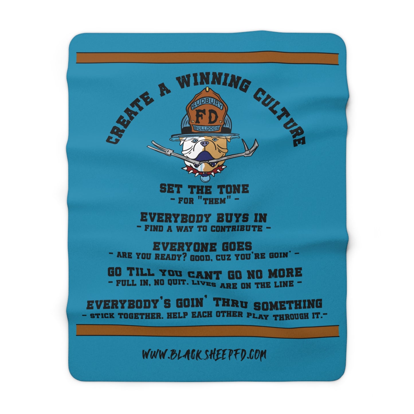 Sudbury FD Sherpa Blanket