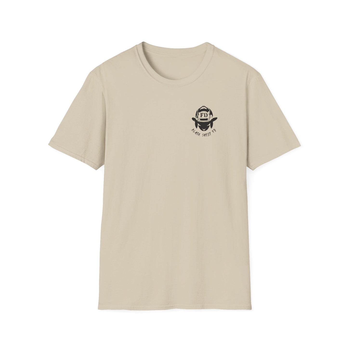 "Inside of Me Are Two Wolves," Firefighter Soft Style Tee Shirt