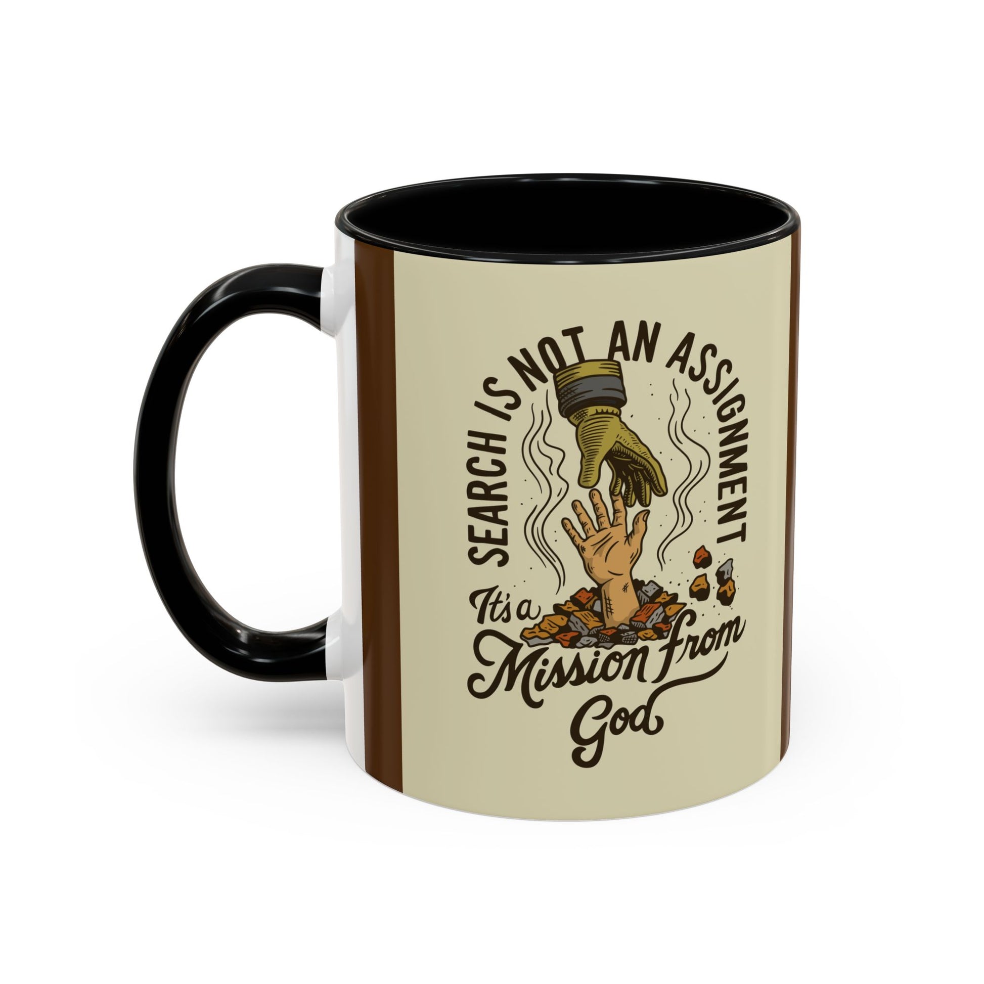 Black Sheep "More Than Just an Assignment" Premo Artwork Coffee Mug (Brown/Black Accents)