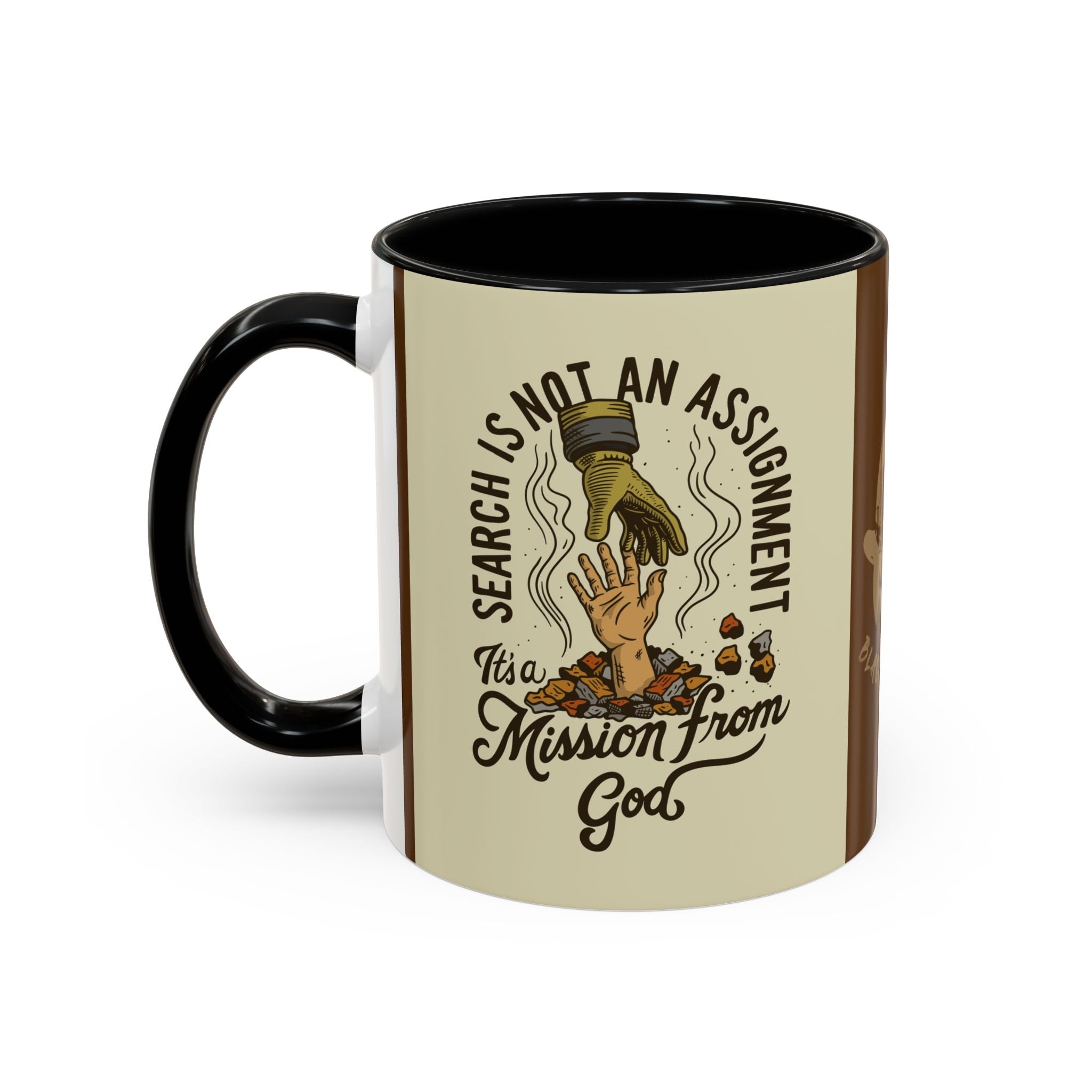 Black Sheep "More Than Just an Assignment" Premo Artwork Coffee Mug (Brown/Black Accents)