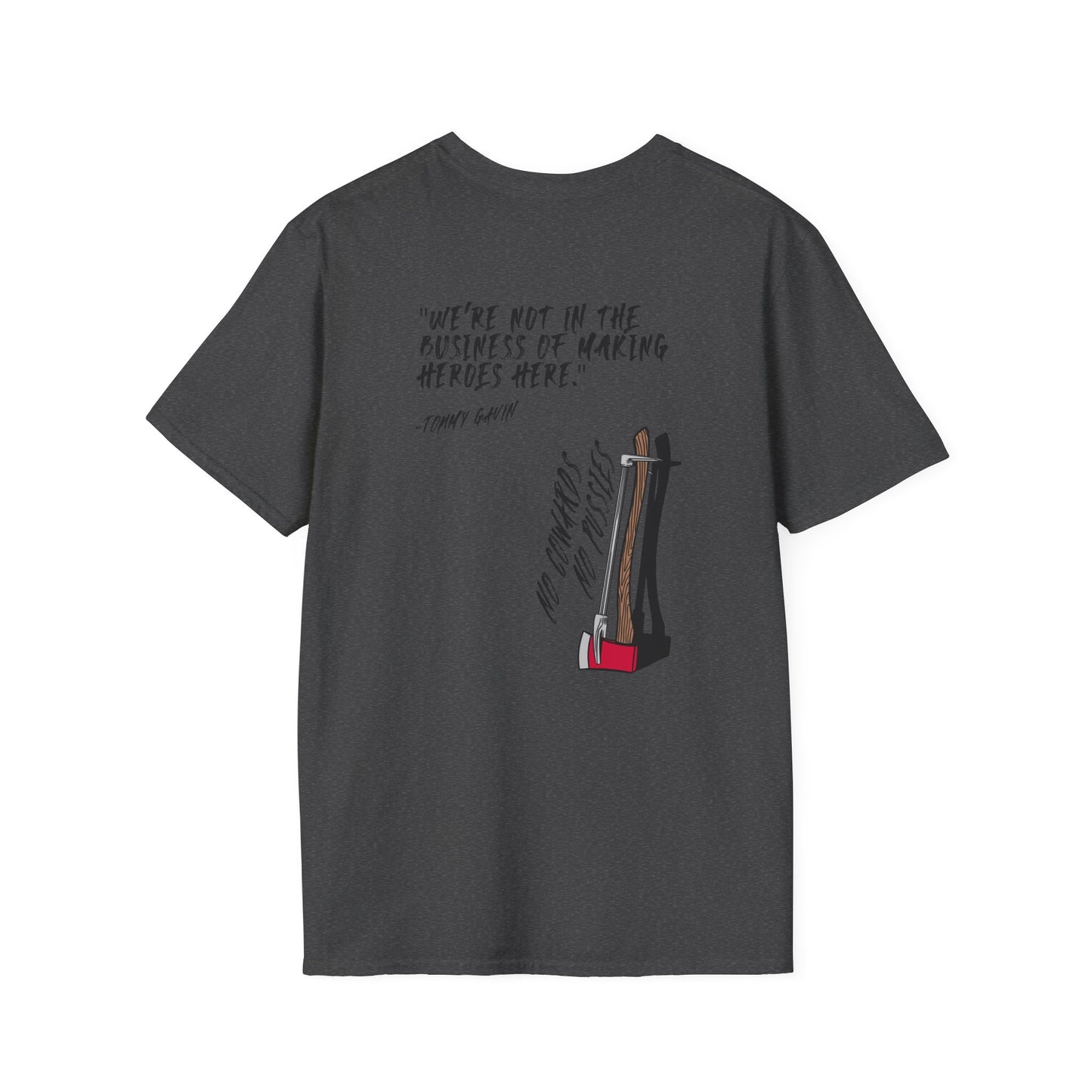No Heros No Cowards Softstyle T-Shirt