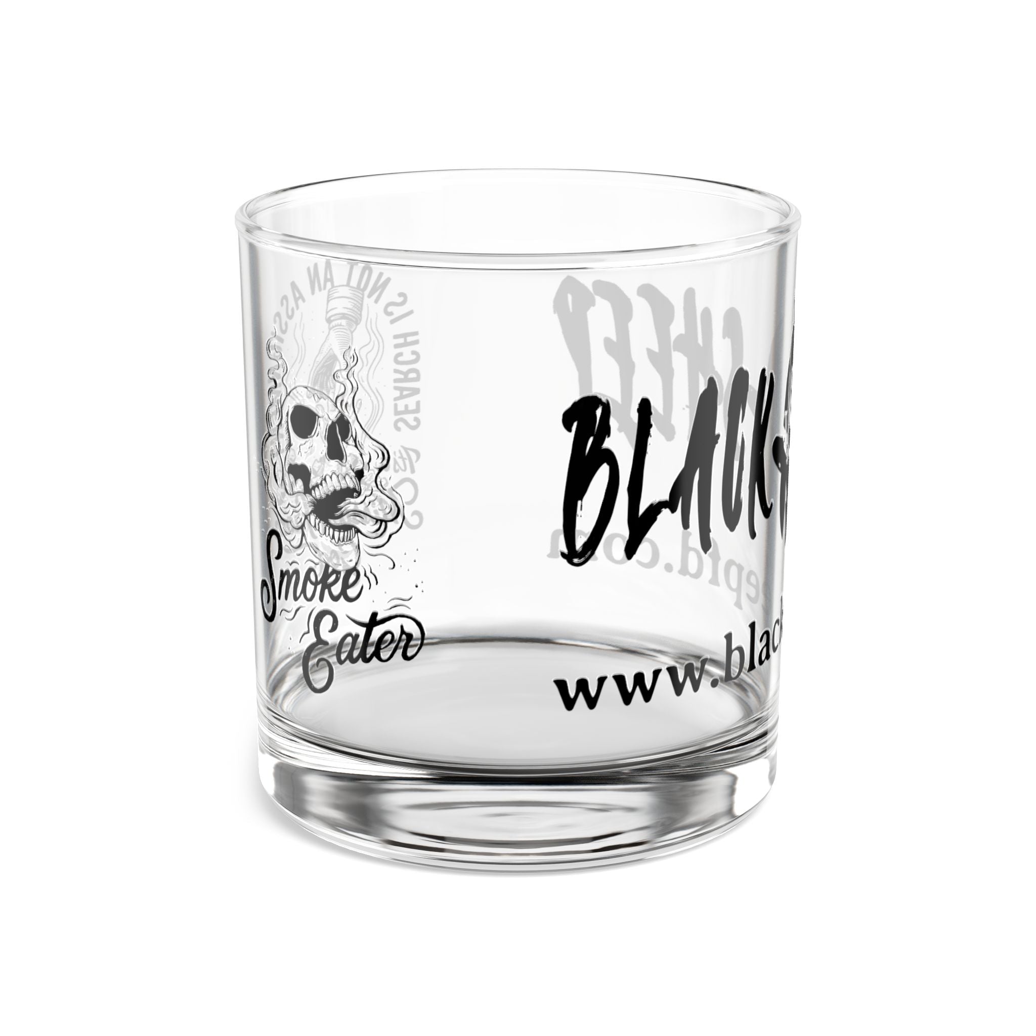 Black Sheep Firefighter 10oz Rocks Glass – Etched Whiskey Tumbler