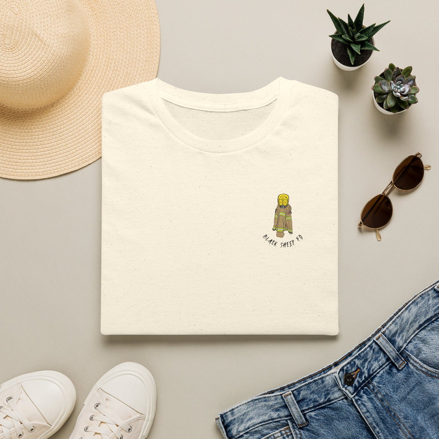 Bold Retired Fireman - Old Tired Man Graphic Tee