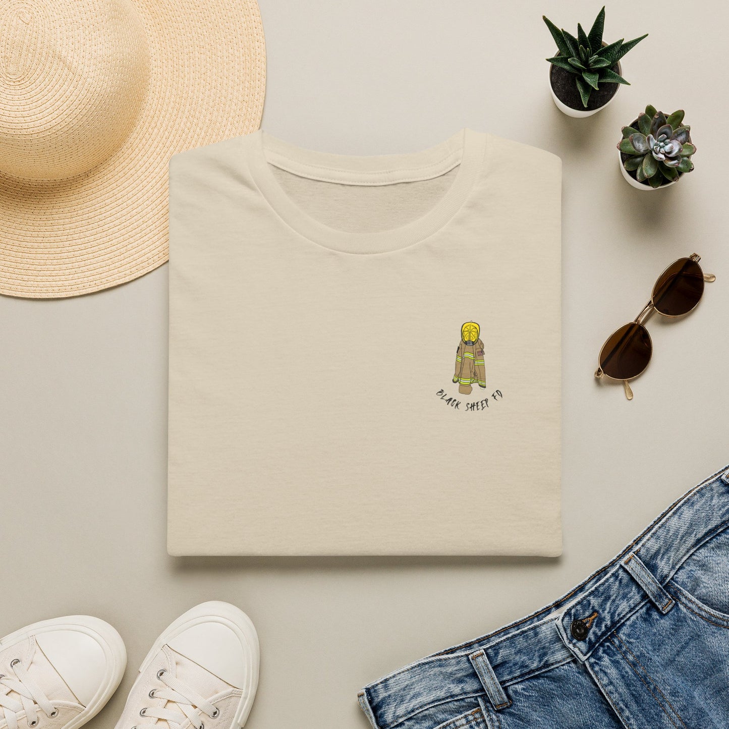 Bold Retired Fireman - Old Tired Man Graphic Tee