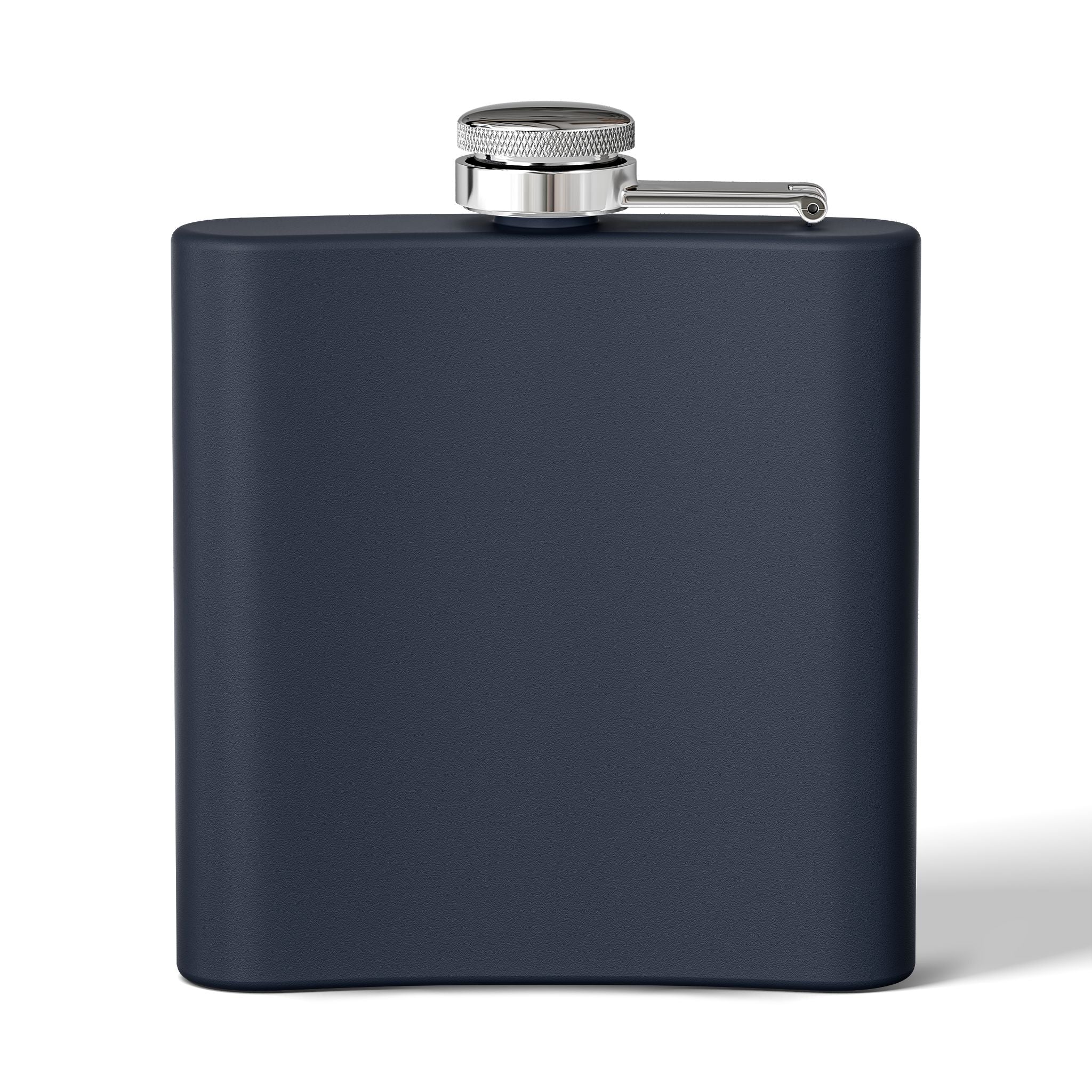 6oz Stainless Steel Flask — Black Sheep 'FTMP PTB' Knuckle Tattoo Design