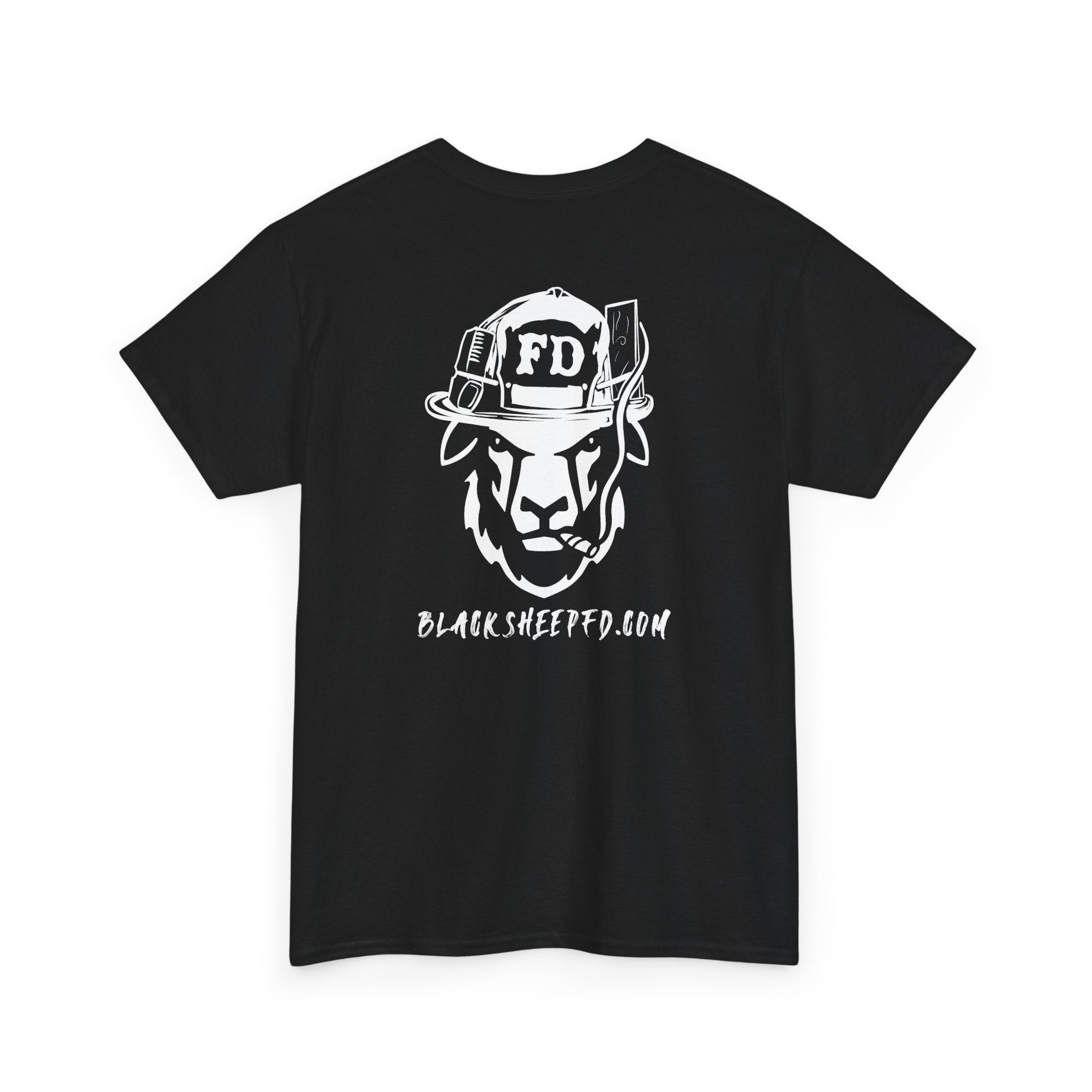Black Sheep "Grit" Logo Heavy Cotton Tee