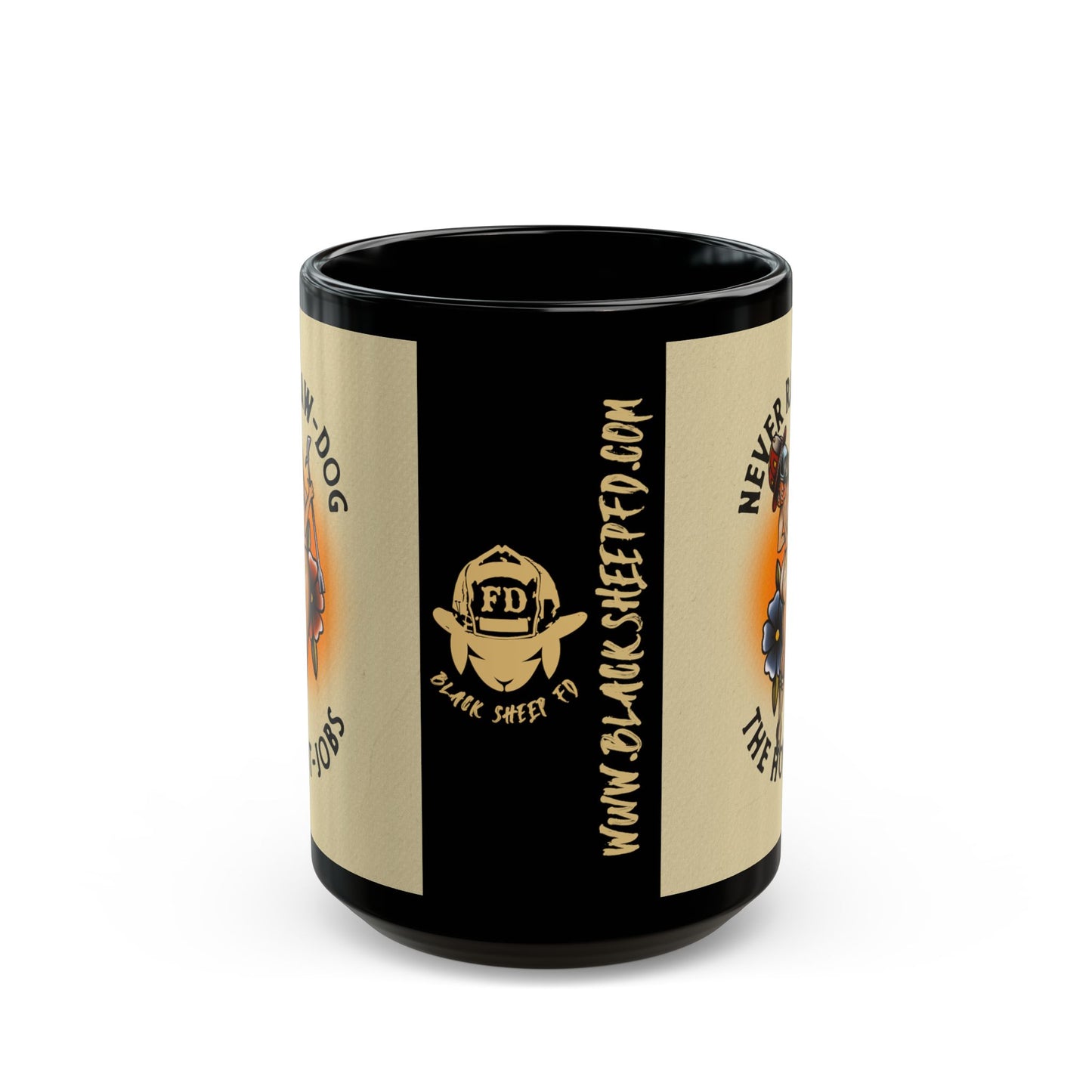 "Never Raw Dog The Hot Jobs" 15oz Coffee Mug