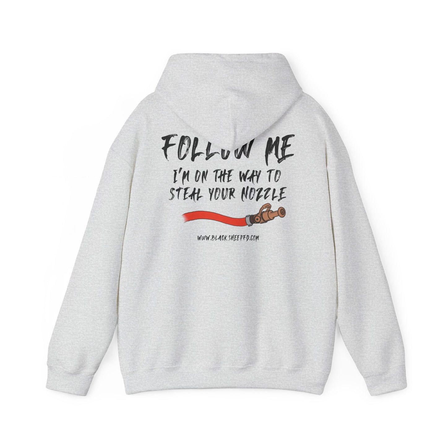 Follow Me Nozzle Steal - Black Sheep FD Hoodie