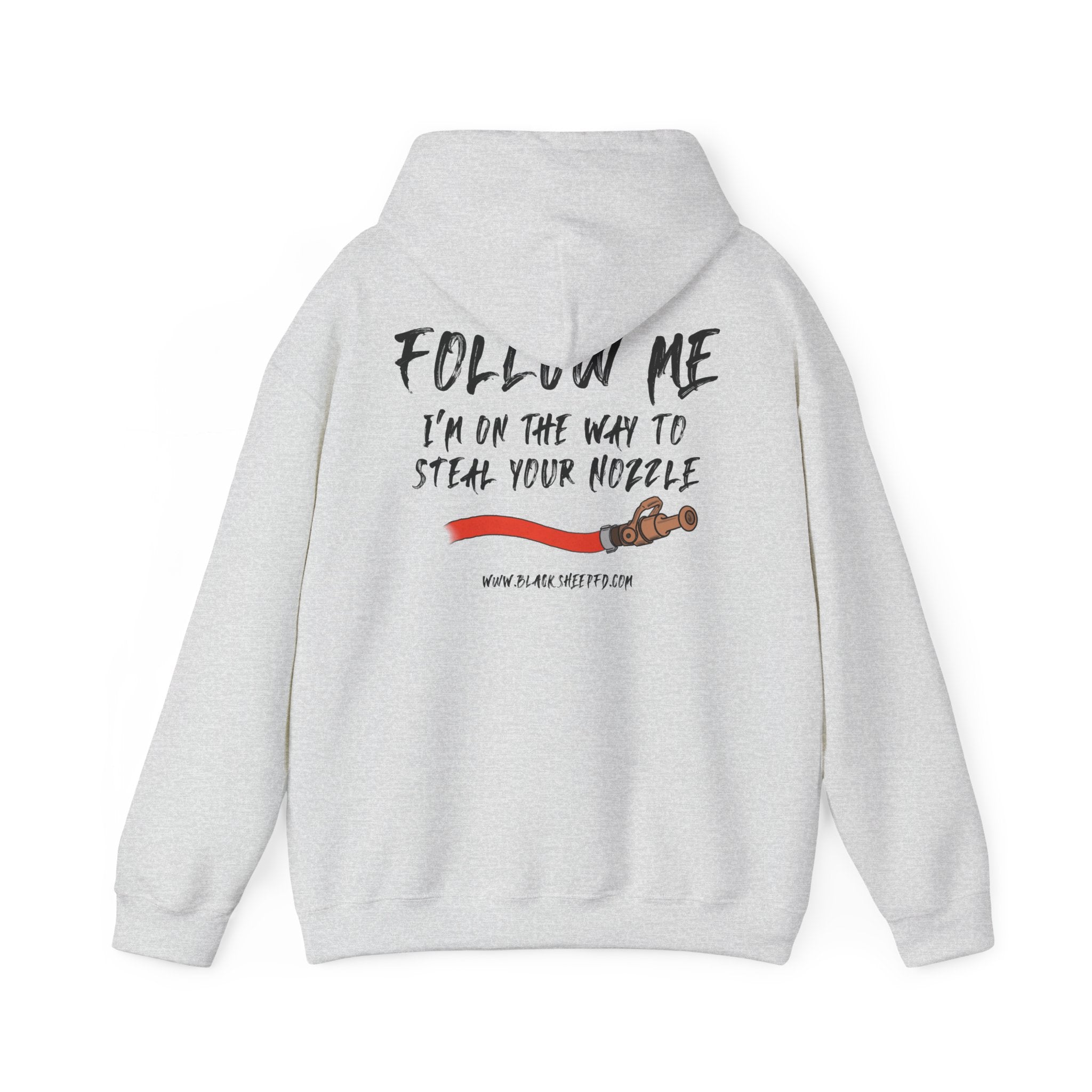 Follow Me Nozzle Steal - Black Sheep FD Hoodie