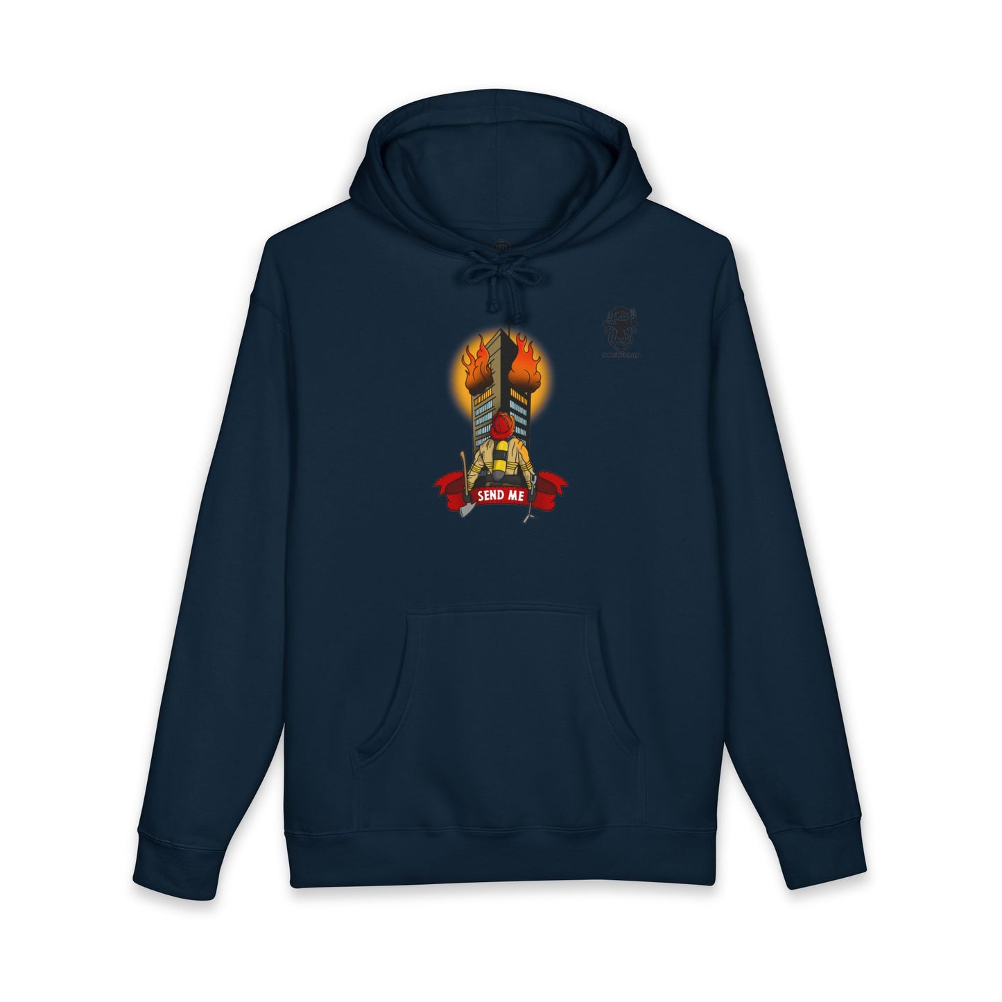 "Send Me" — Retro Graphic Heavyweight Hoodie