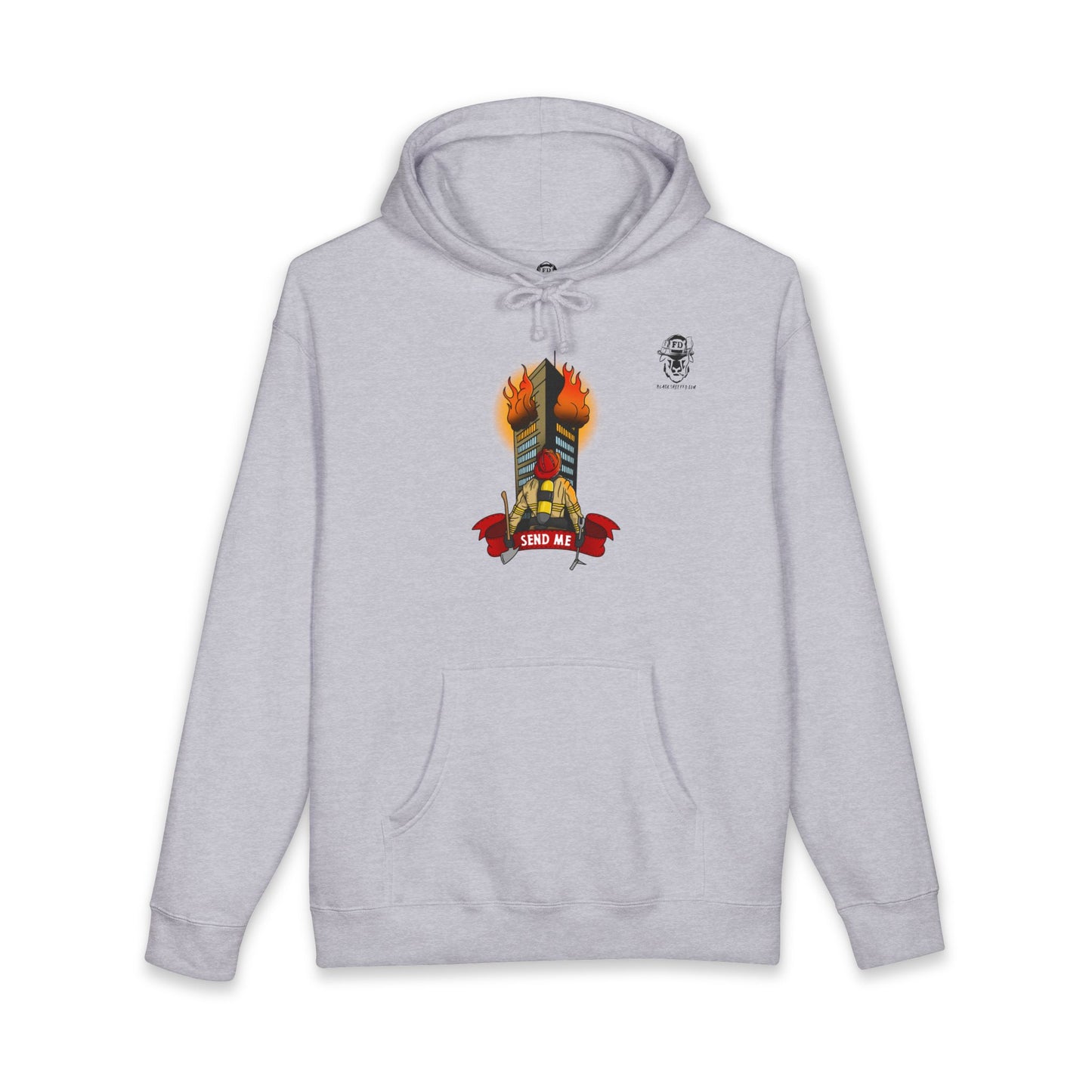 "Send Me" — Retro Graphic Heavyweight Hoodie