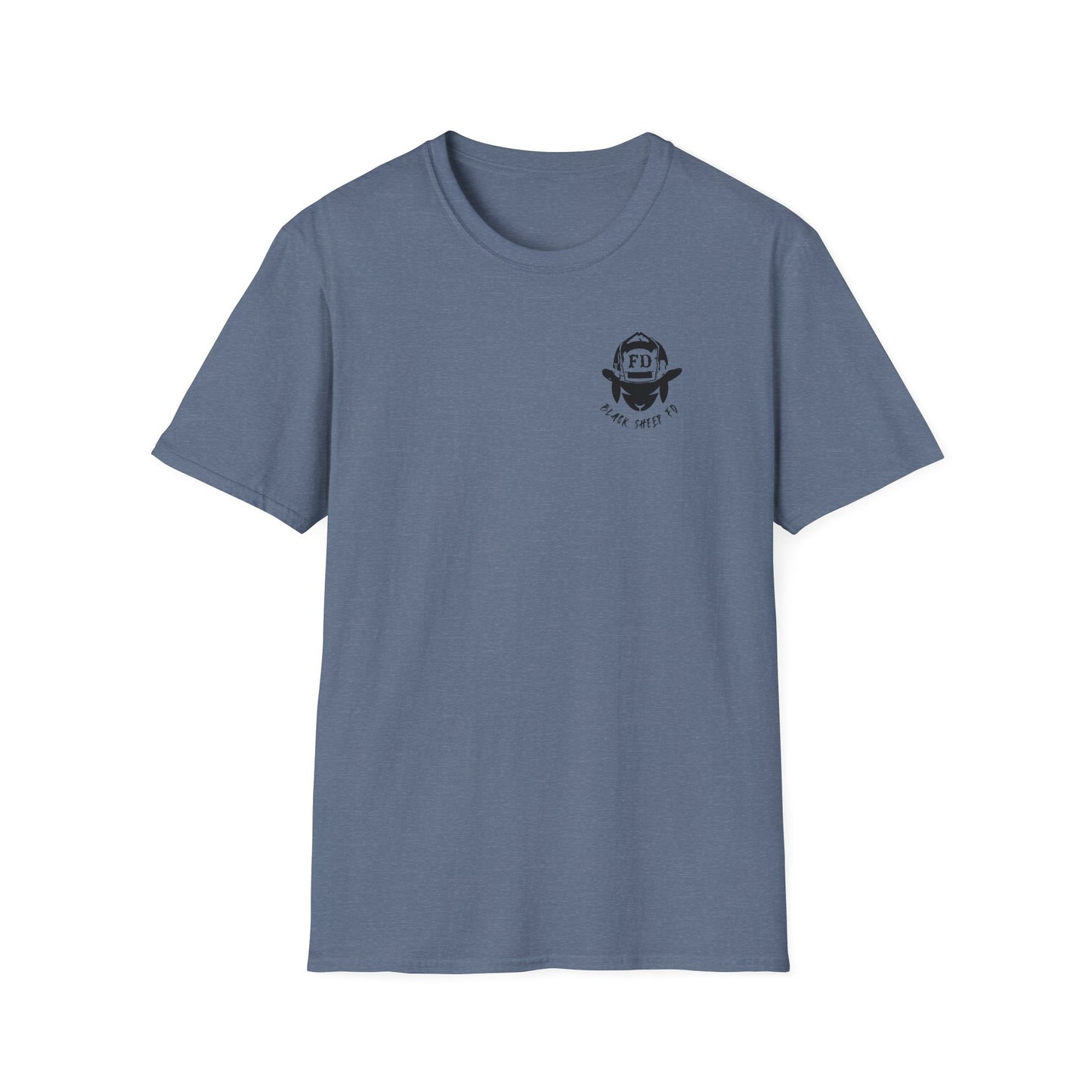 "Inside of Me Are Two Wolves," Firefighter Soft Style Tee Shirt