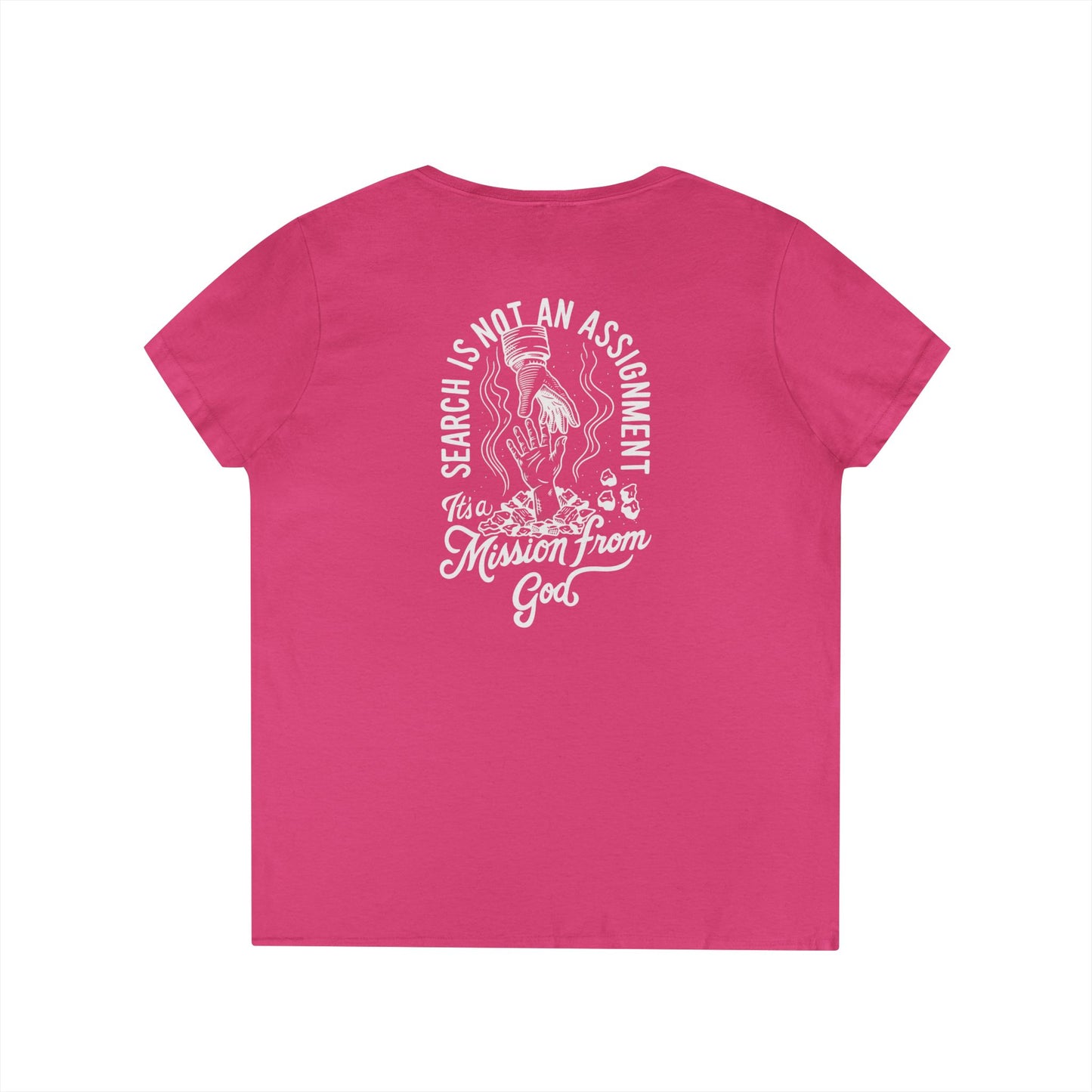 Black Sheep Ladies' V-Neck "More Than An Assignment" T-Shirt