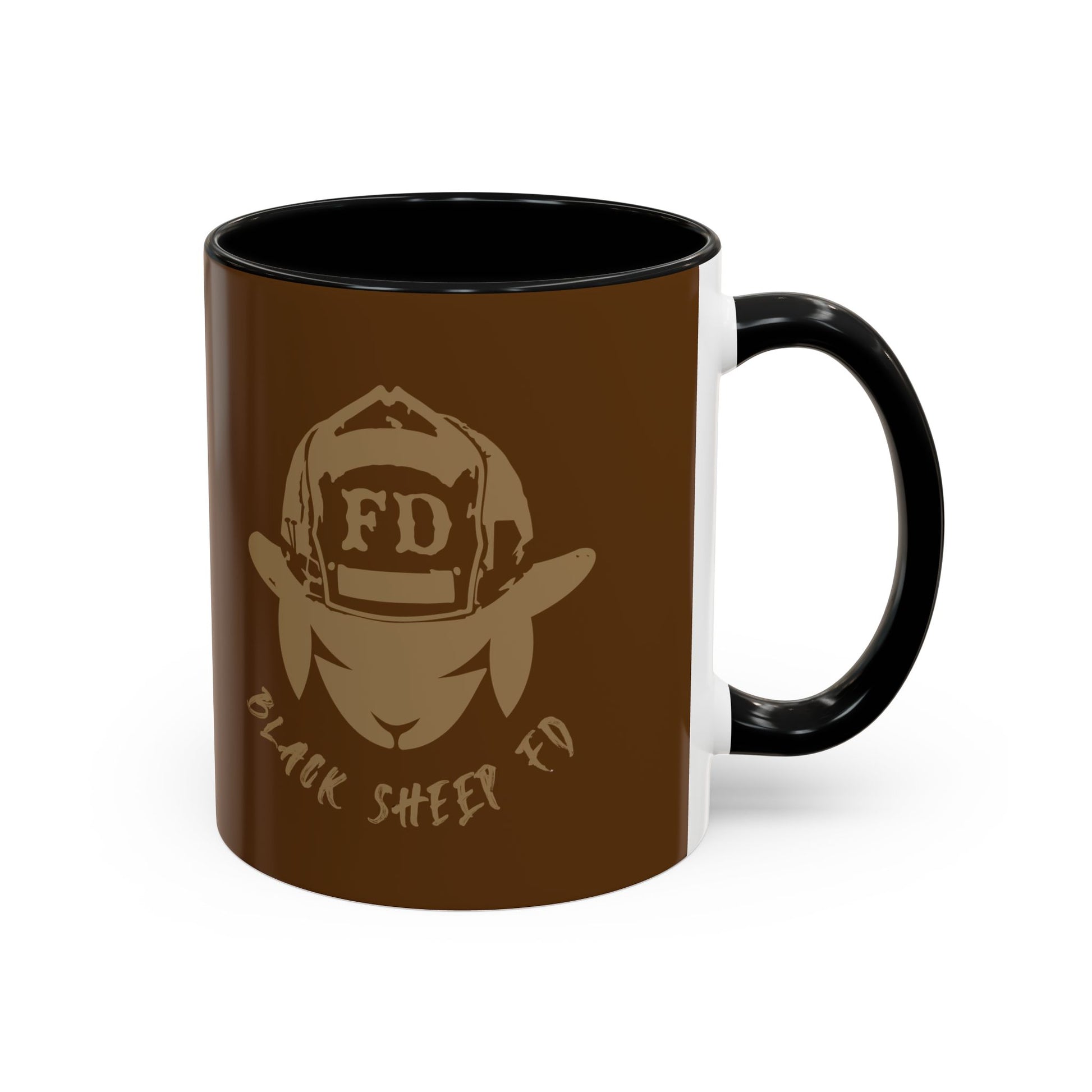 Black Sheep "More Than Just an Assignment" Premo Artwork Coffee Mug (Brown/Black Accents)
