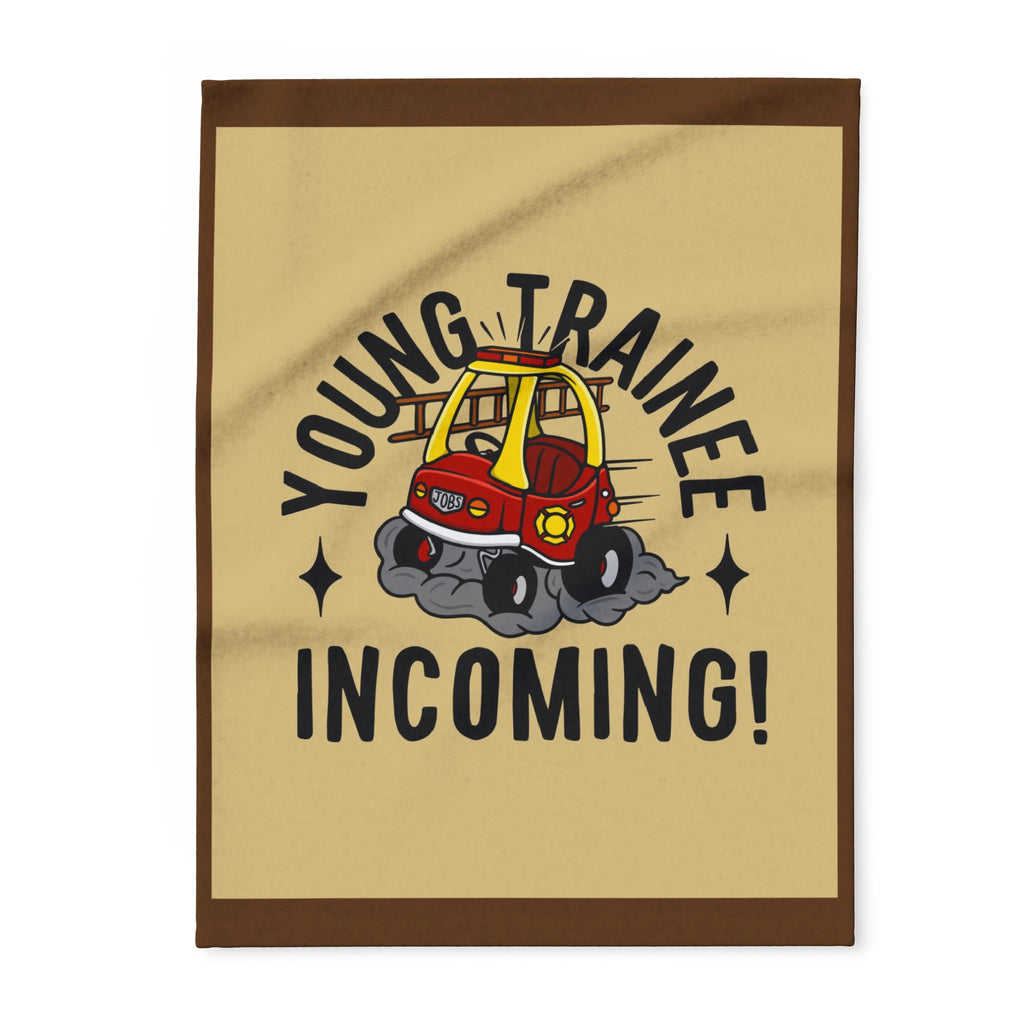 "New Trainee Incoming" Arctic Fleece Blanket