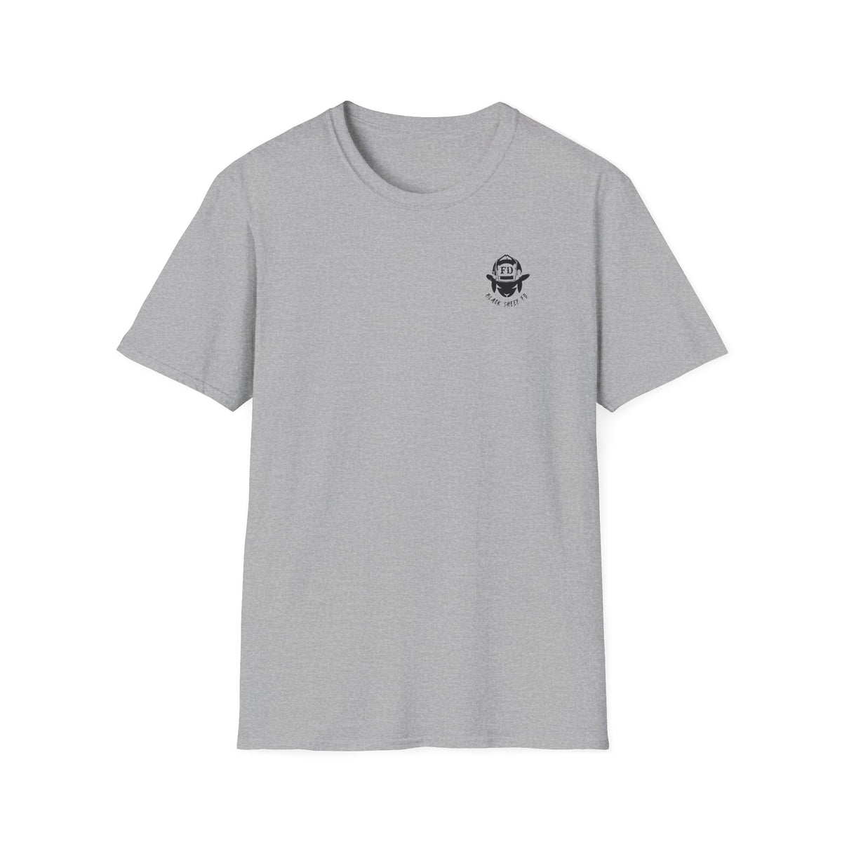 Smooth Bore To The Door Pin-Up Firefighter T-Shirt