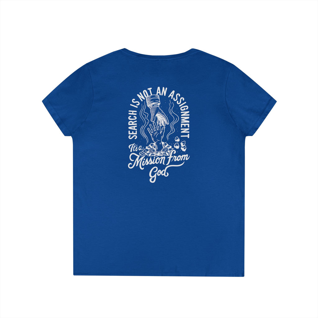 Black Sheep Ladies' V-Neck "More Than An Assignment" T-Shirt