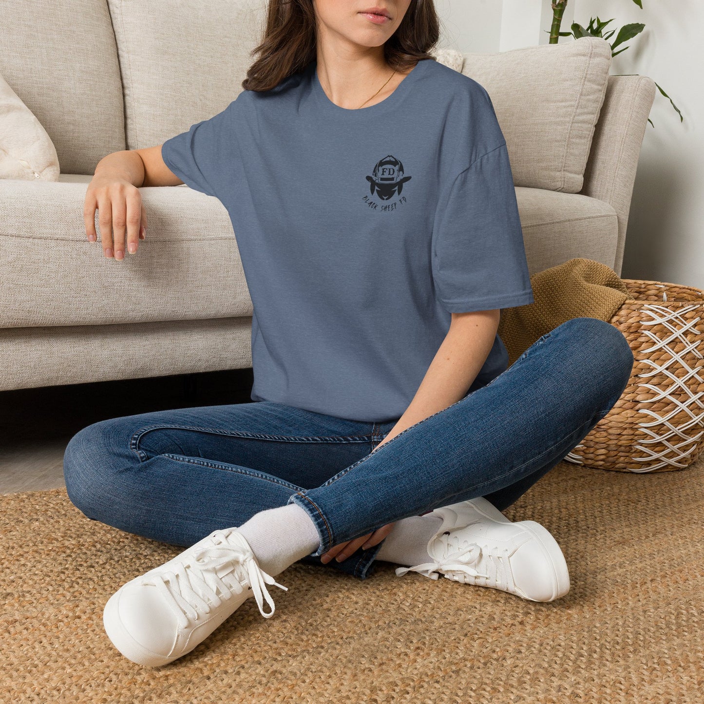 "Inside of Me Are Two Wolves," Firefighter Soft Style Tee Shirt