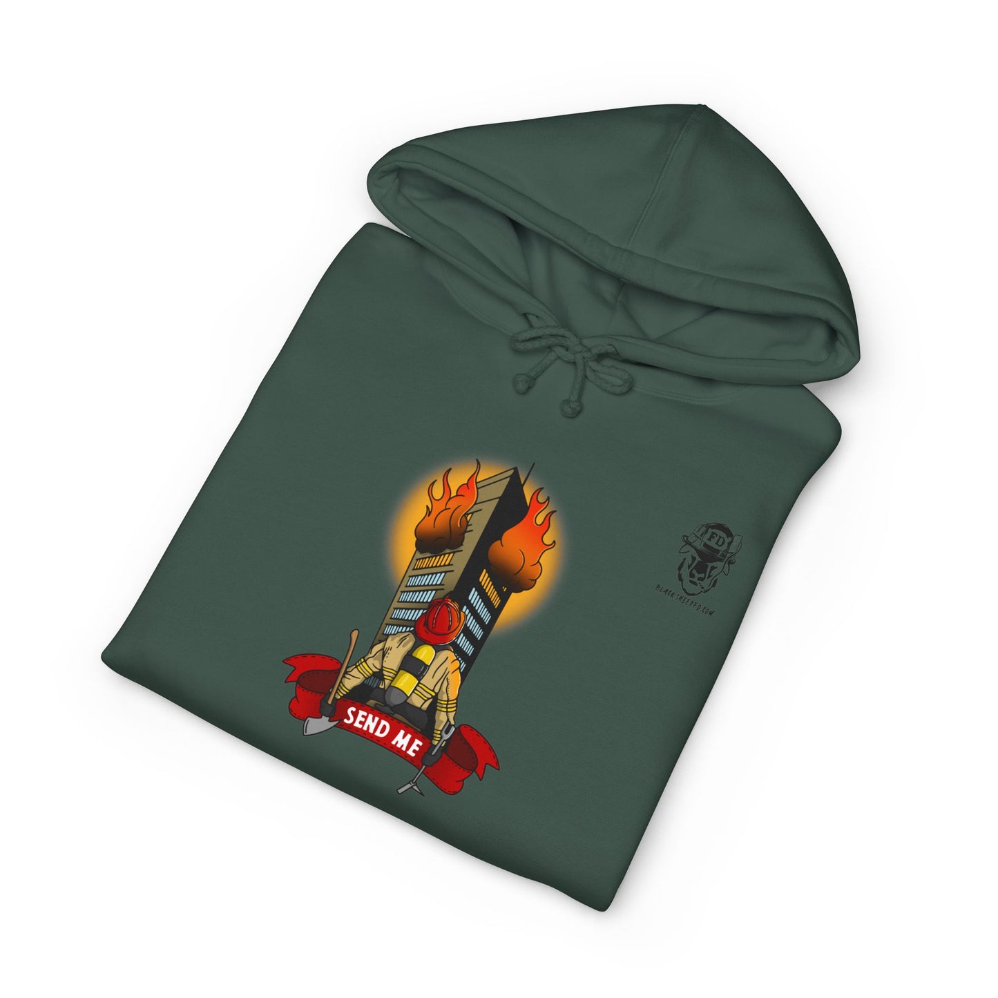 "Send Me" — Retro Graphic Heavyweight Hoodie