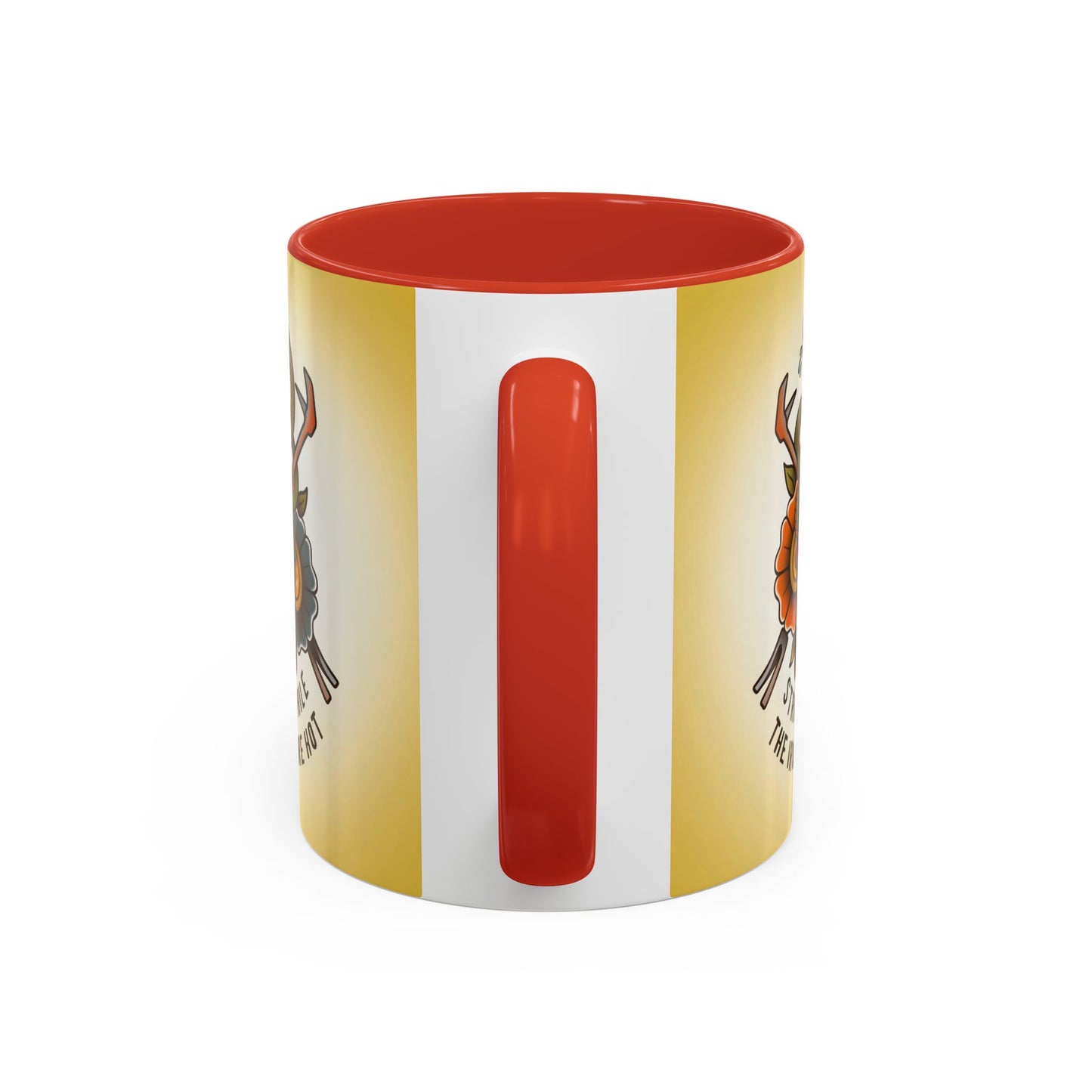 Black Sheep "Strike While The Irons Are Hot" Premo Artwork Coffee Mug (Brown/Black Accents)