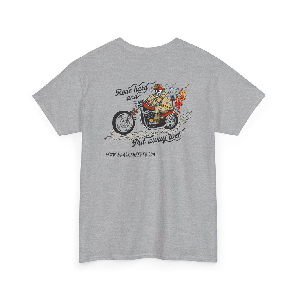 "Rode Hard" Heavy Cotton Tee