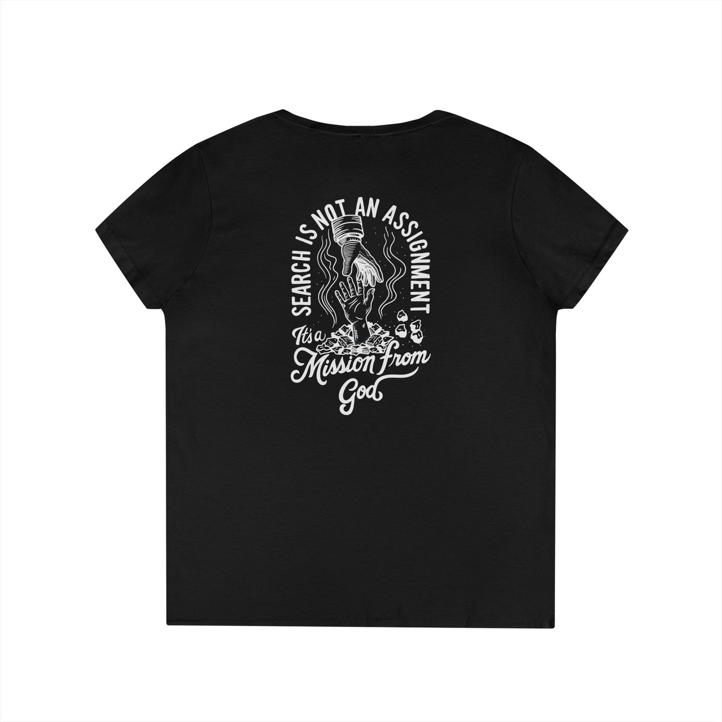 Black Sheep Ladies' V-Neck "More Than An Assignment" T-Shirt