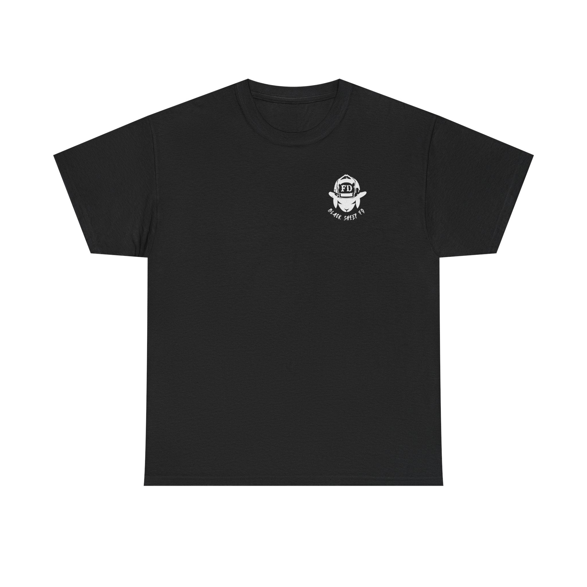Black Sheep "Grit" Logo Heavy Cotton Tee