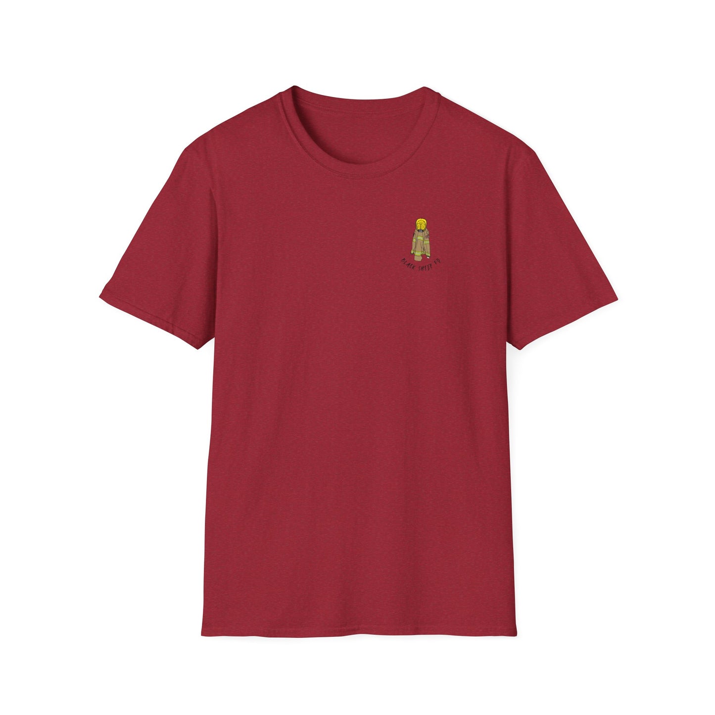 Bold Retired Fireman - Old Tired Man Graphic Tee