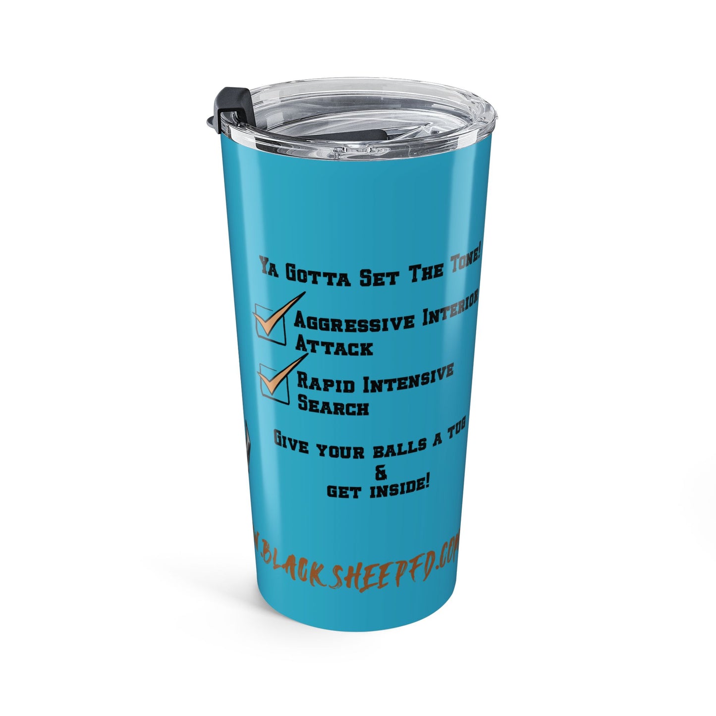Firefighter Sudbury Bulldogs 20oz Tumbler — "A Shift" Cup
