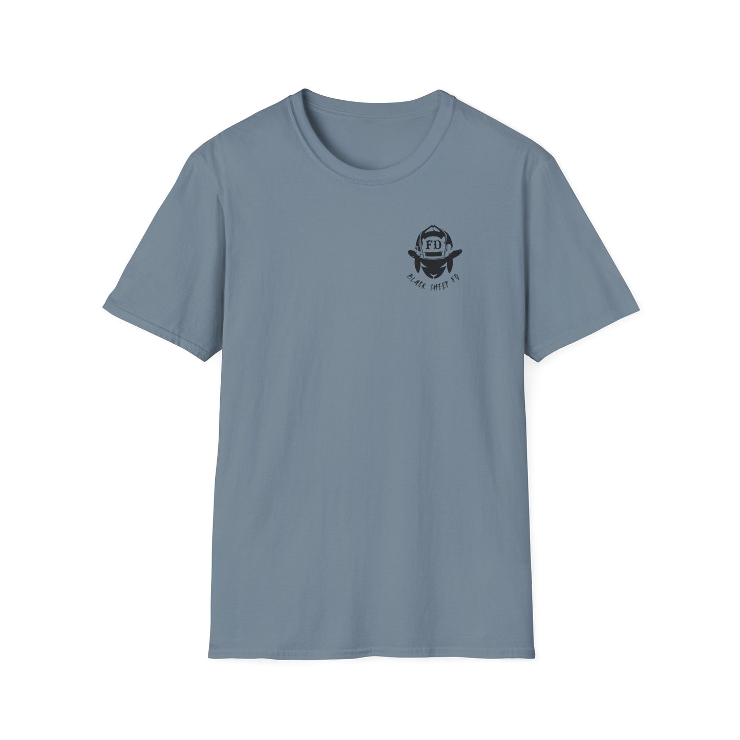 "Inside of Me Are Two Wolves," Firefighter Soft Style Tee Shirt