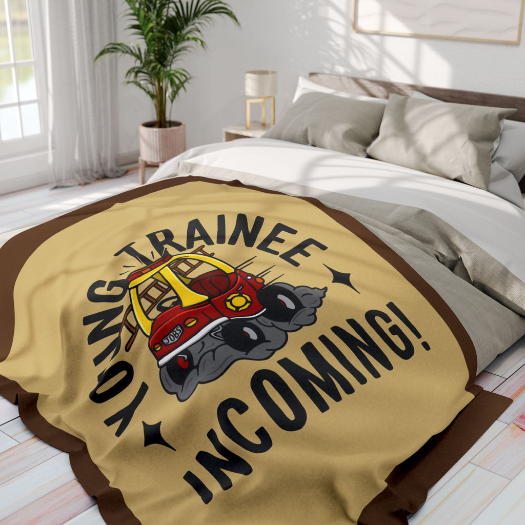 "New Trainee Incoming" Arctic Fleece Blanket