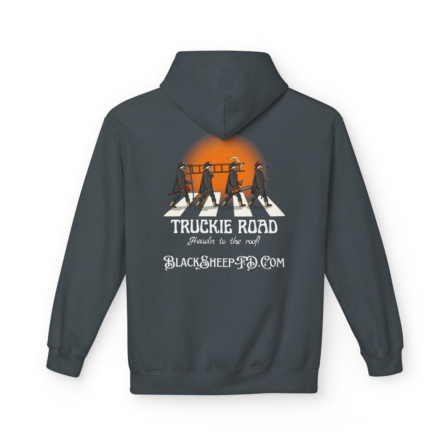 "Truckie Road" Firefighter Hoodie