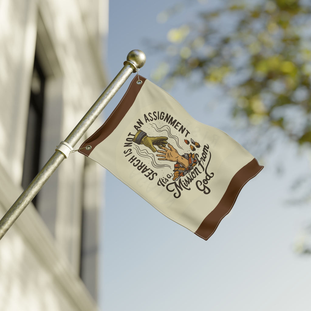 "More Than An Assignment" / "Rise & Rise Again" Two Sided Flag