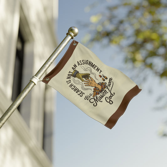 "More Than An Assignment" / "Rise & Rise Again" Two Sided Flag