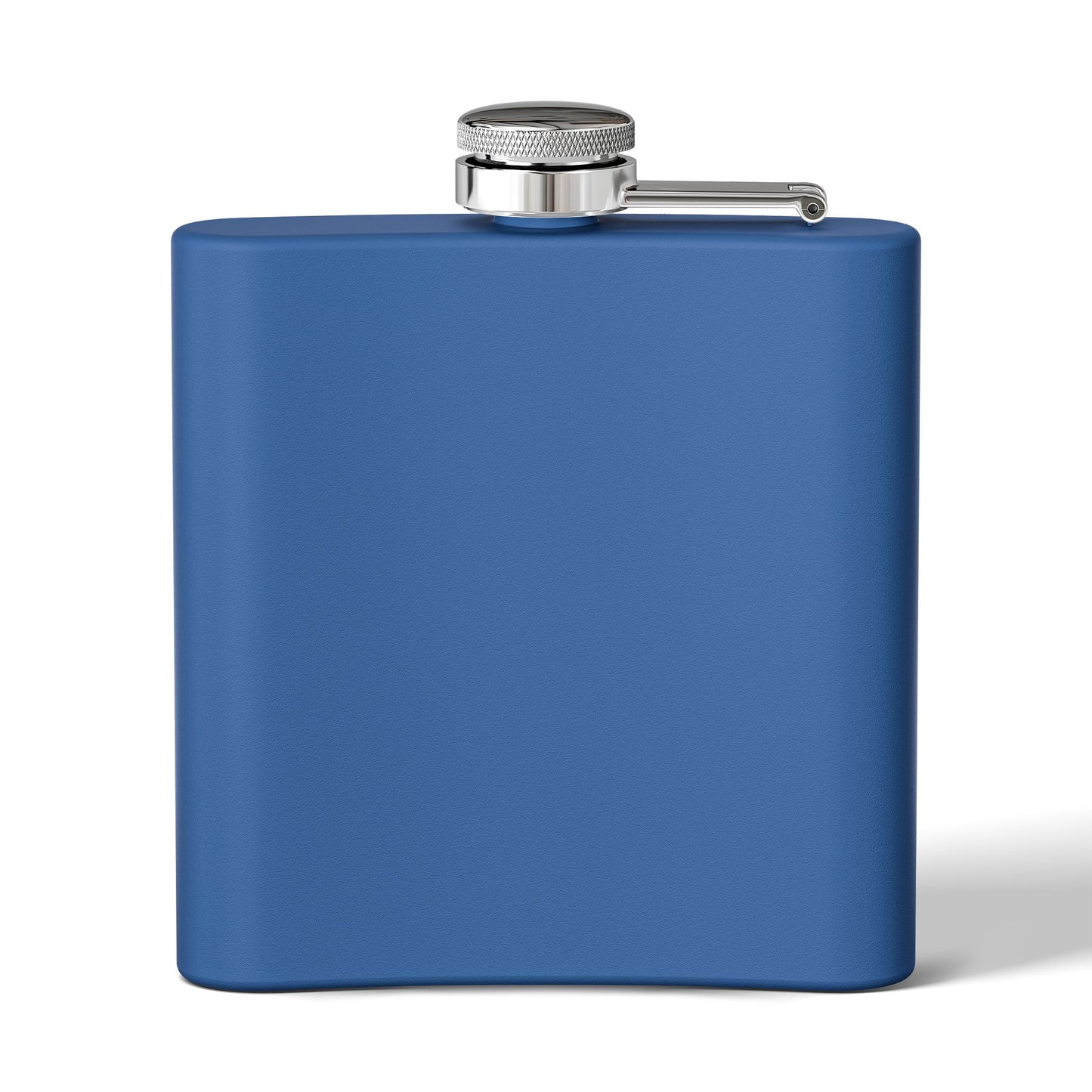 "Forged In The Flames" Stainless Steel Flask - 6oz Tattoo-Style Hip Flask